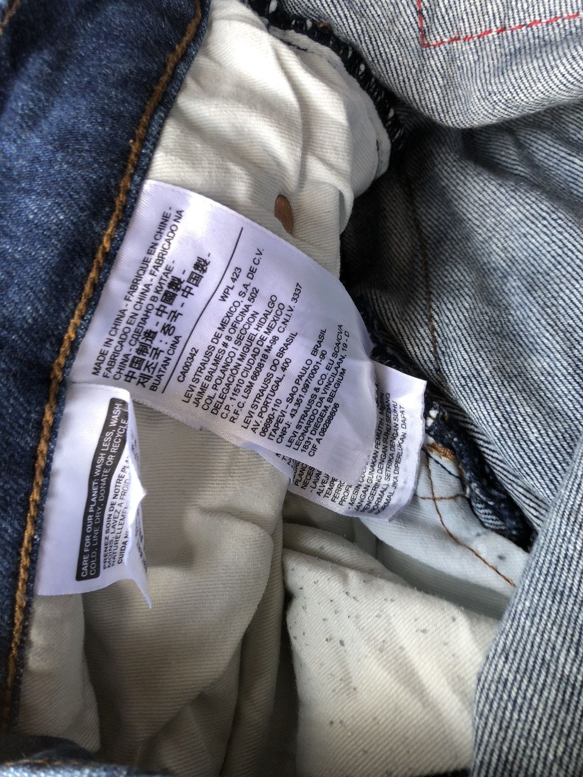 Levi's Levi’s Engineered Jeans Denim Single R Baggy Cropp Size US 34 / EU 50 - 6 Thumbnail