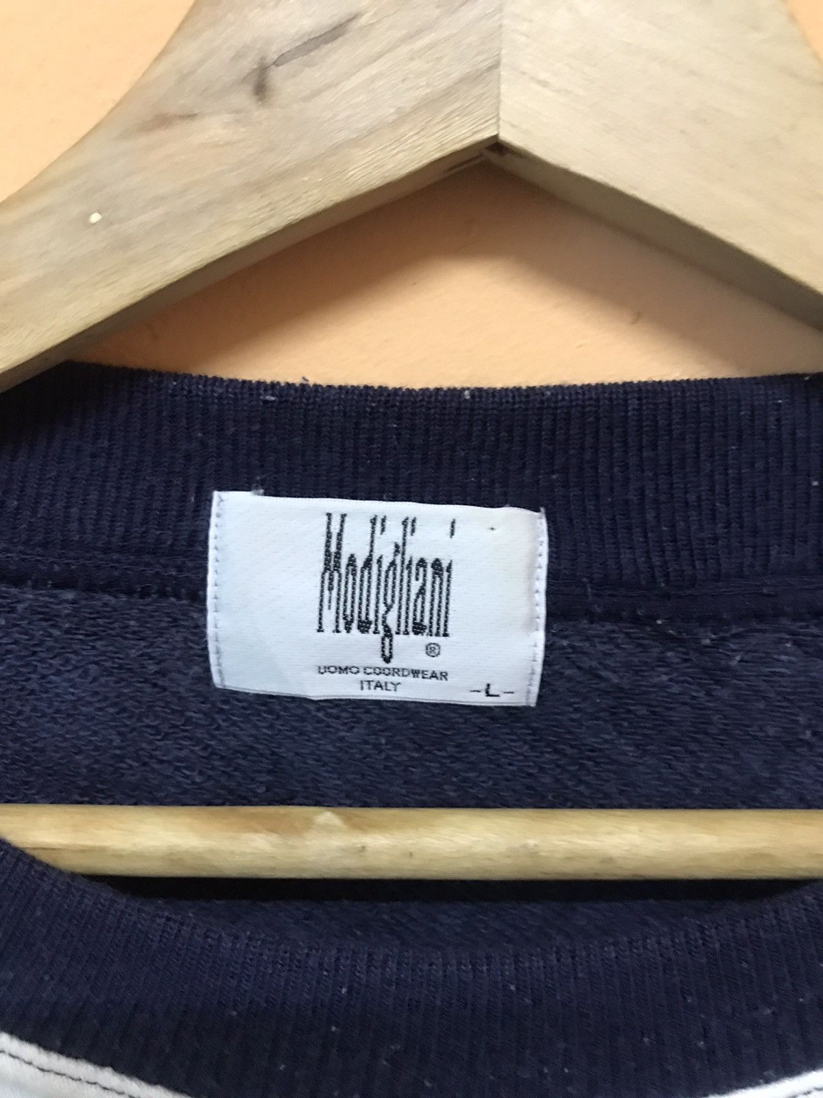 Other × Vintage ‼️VTG MODIGLIAN SPELLOUT MULTICOLOUR NICE DESIGN‼️ Size US L / EU 52-54 / 3 - 3 Thumbnail