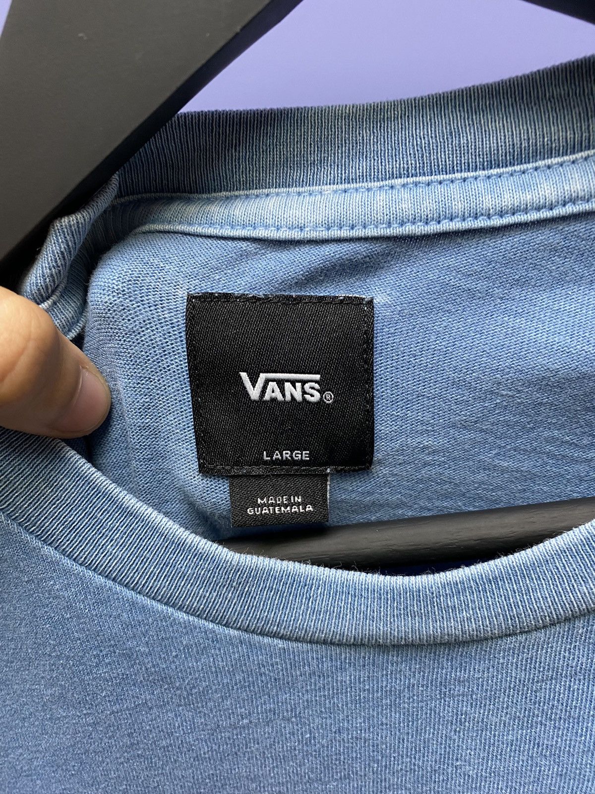 Other Vans OF The Wall Big Logo T shirt Size US L / EU 52-54 / 3 - 6 Thumbnail