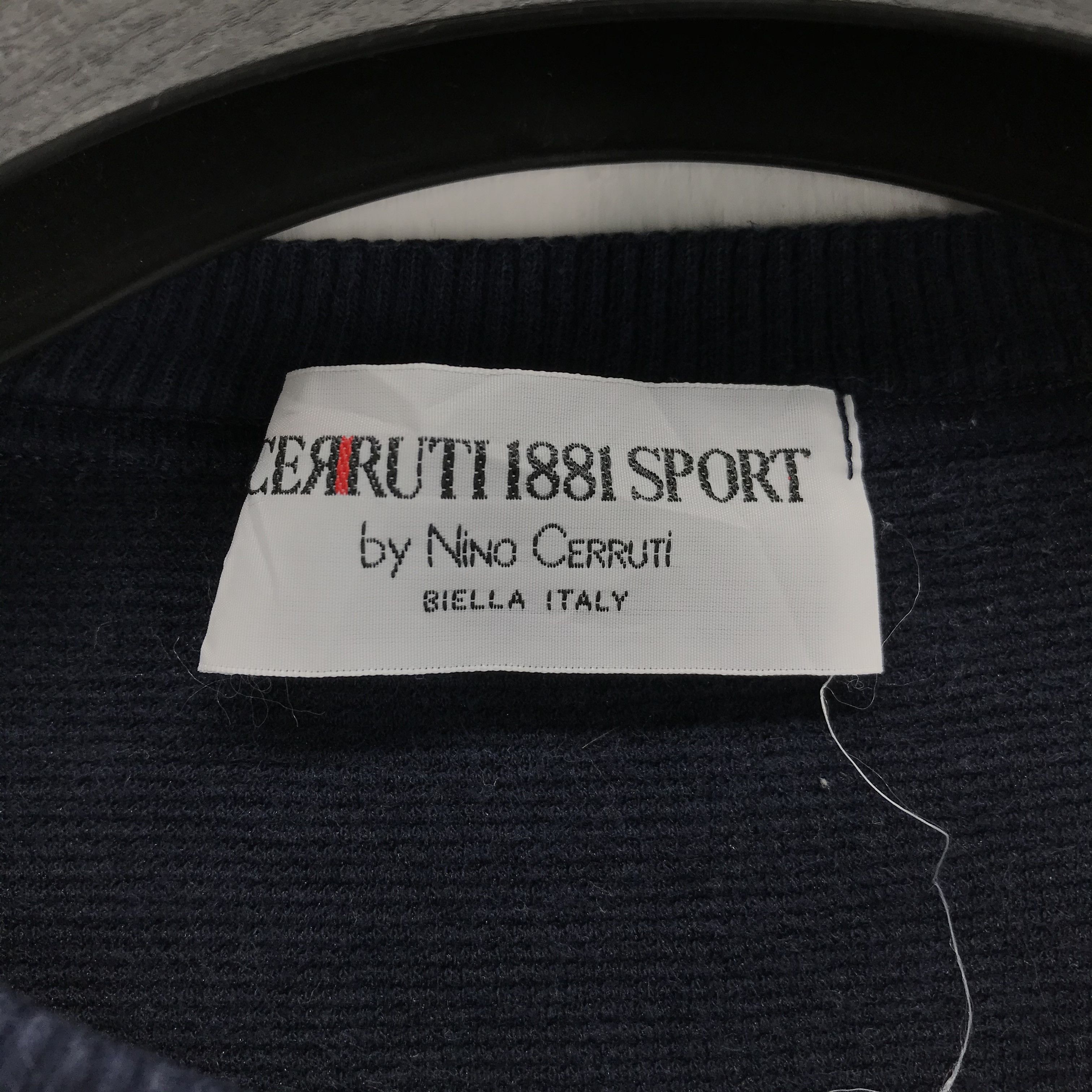 Cerruti 1881 CERRUTI SPORT 1881 Embroidery Big Logo Sweatshirt #2139-83 Size S / US 4 / IT 40 - 6 Thumbnail