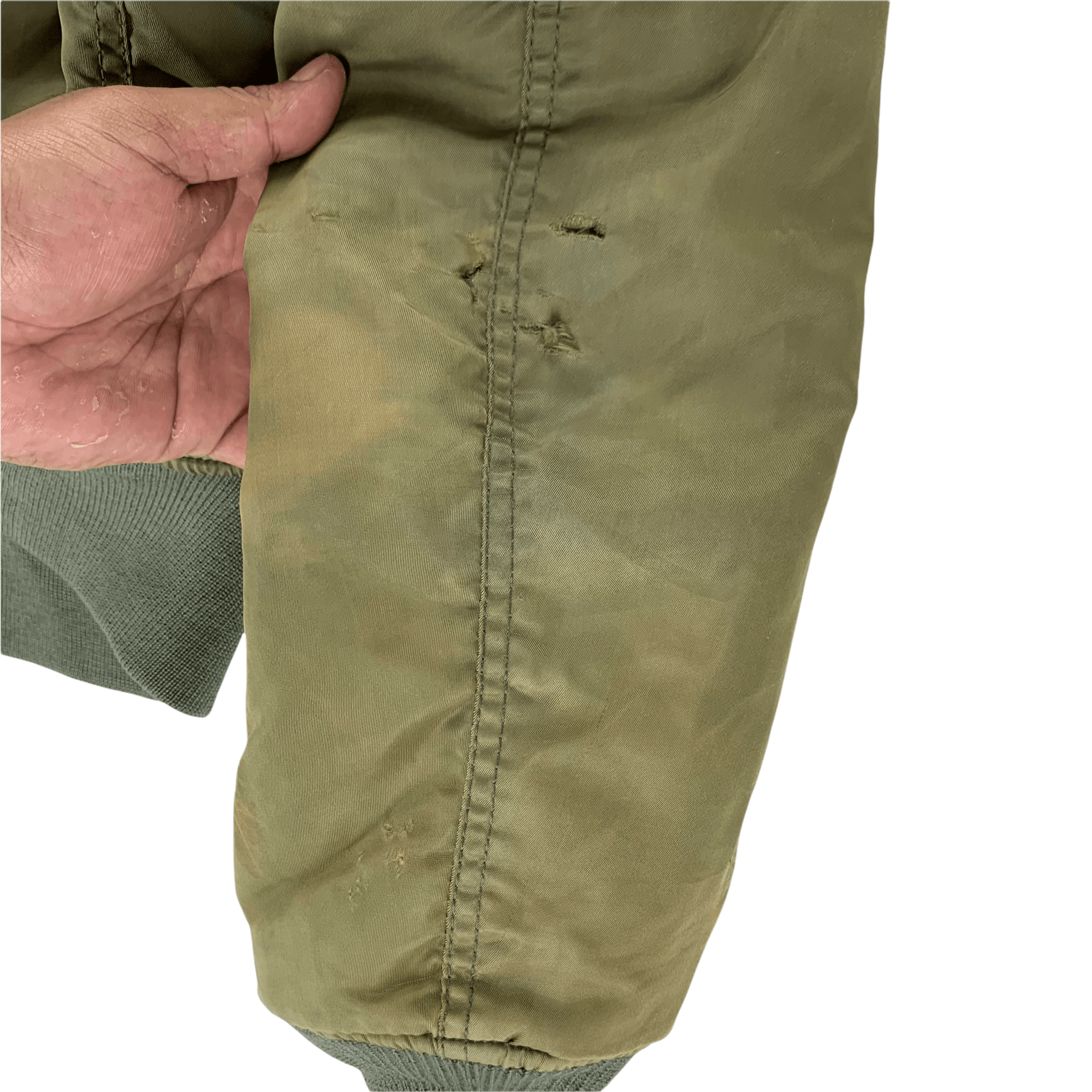 Avirex Distressed Avirex Flight Bomber Jacket #3497-86 Size US M / EU 48-50 / 2 - 8 Thumbnail