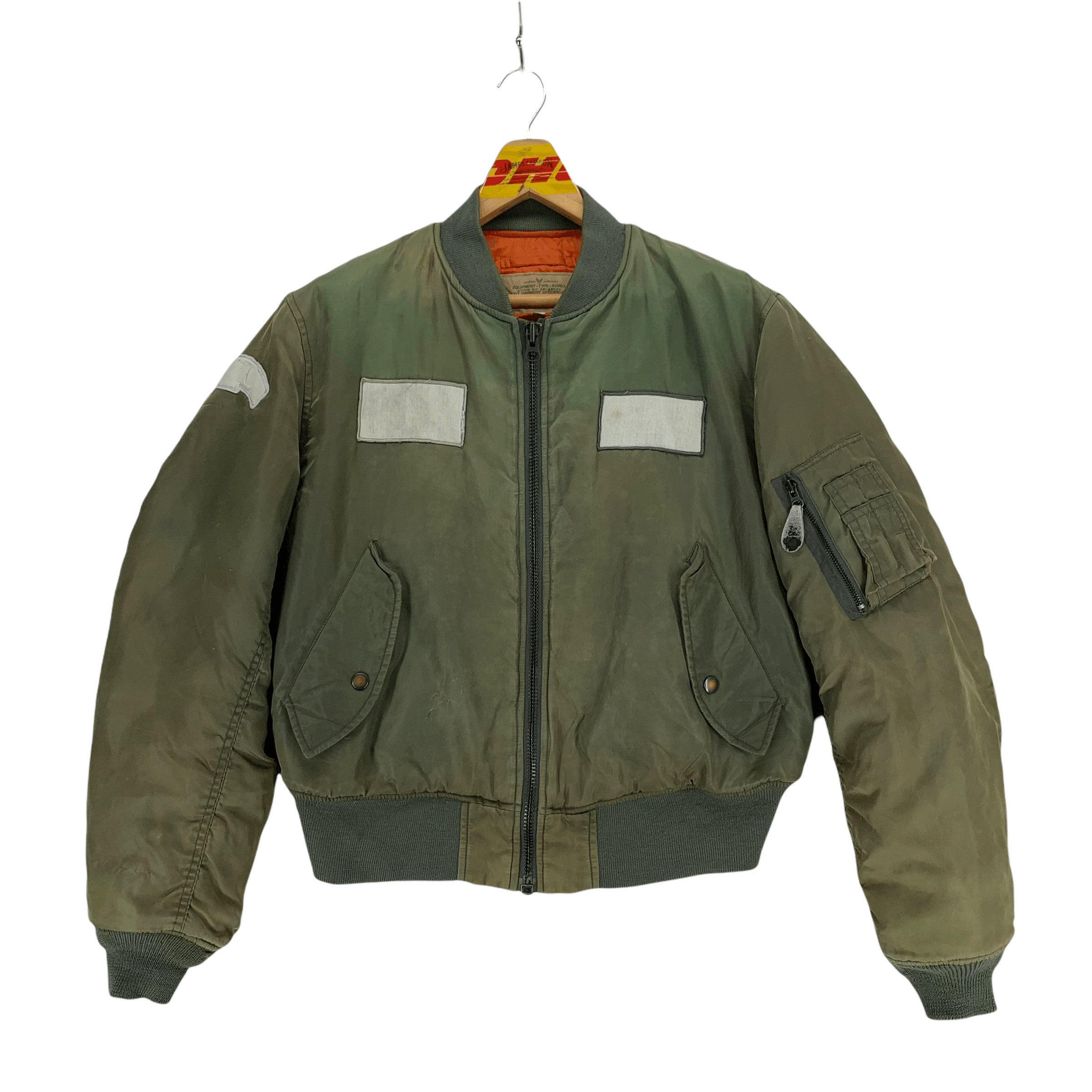 Avirex Distressed Avirex Flight Bomber Jacket #3497-86 Size US M / EU 48-50 / 2 - 9 Thumbnail