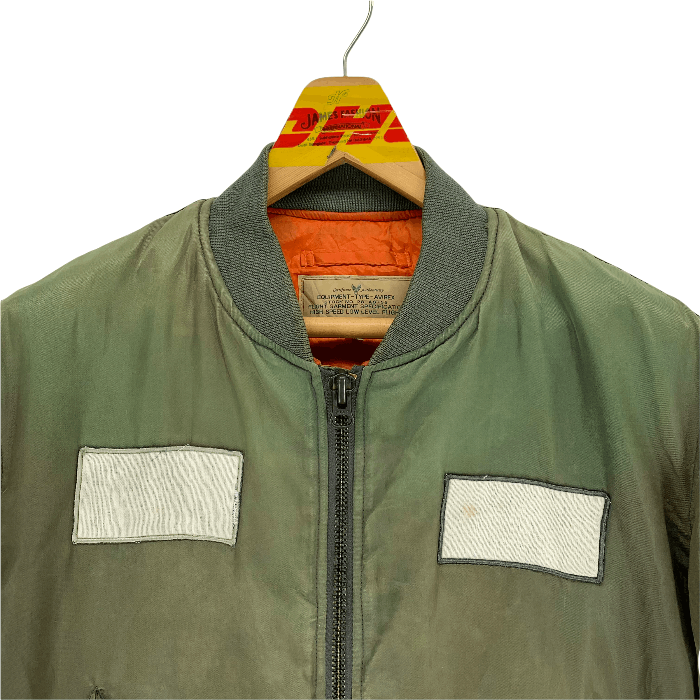 Avirex Distressed Avirex Flight Bomber Jacket #3497-86 Size US M / EU 48-50 / 2 - 10 Thumbnail