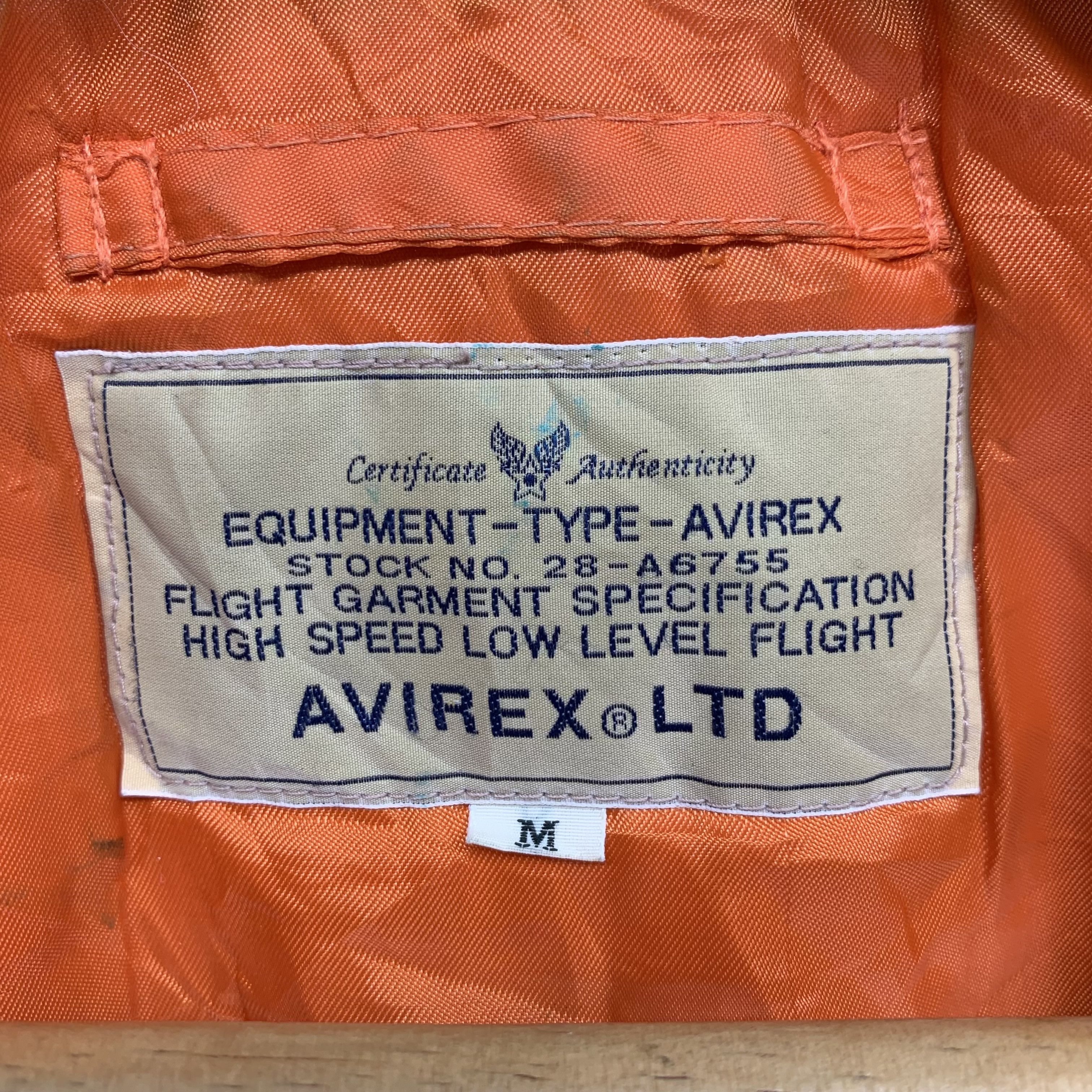 Avirex Distressed Avirex Flight Bomber Jacket #3497-86 Size US M / EU 48-50 / 2 - 17 Thumbnail