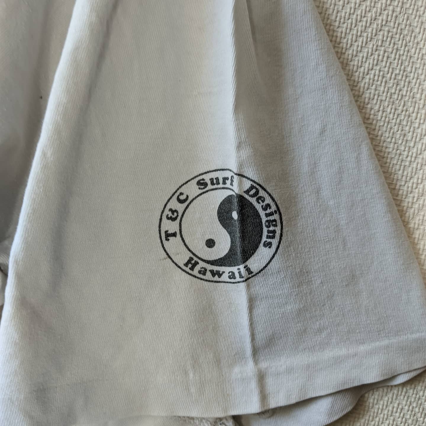 Vintage 1989 T&C TC Surf designs Hardcore Marines Size US XL / EU 56 / 4 - 5 Thumbnail