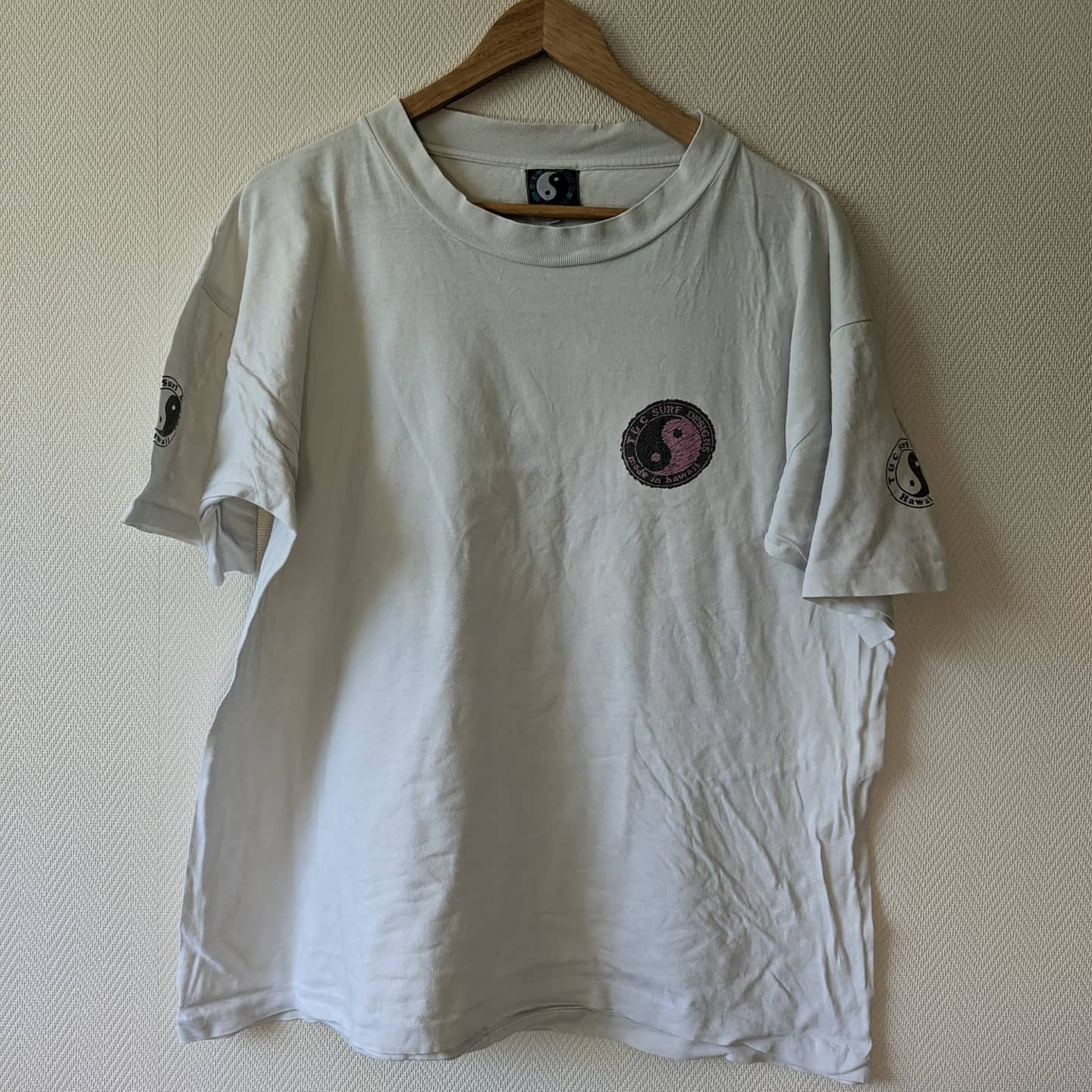 Vintage 1989 T&C TC Surf designs Hardcore Marines Size US XL / EU 56 / 4 - 4 Thumbnail