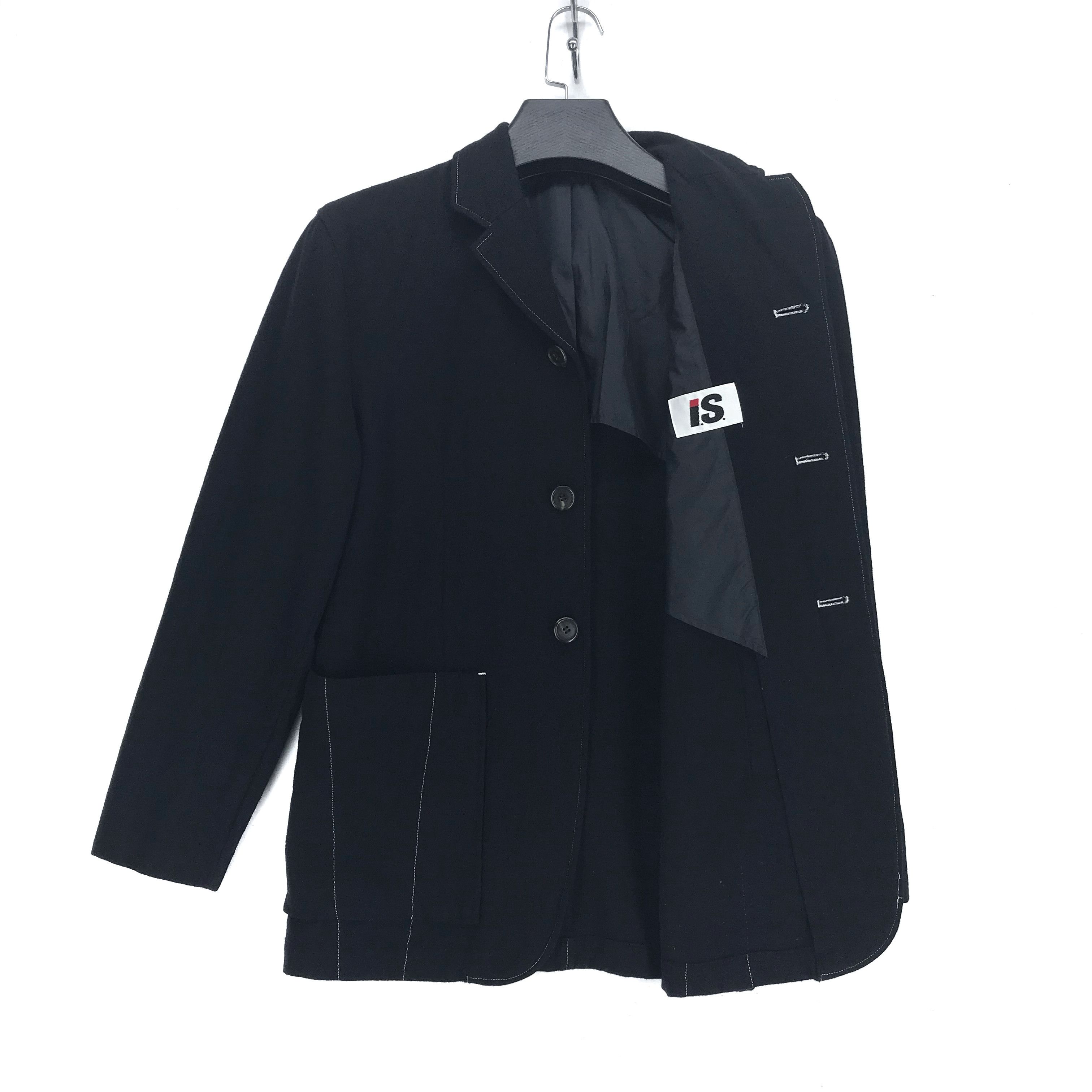 Rare🔥 80's Issey Miyake Iconic Label Coat Jacket #1946-85