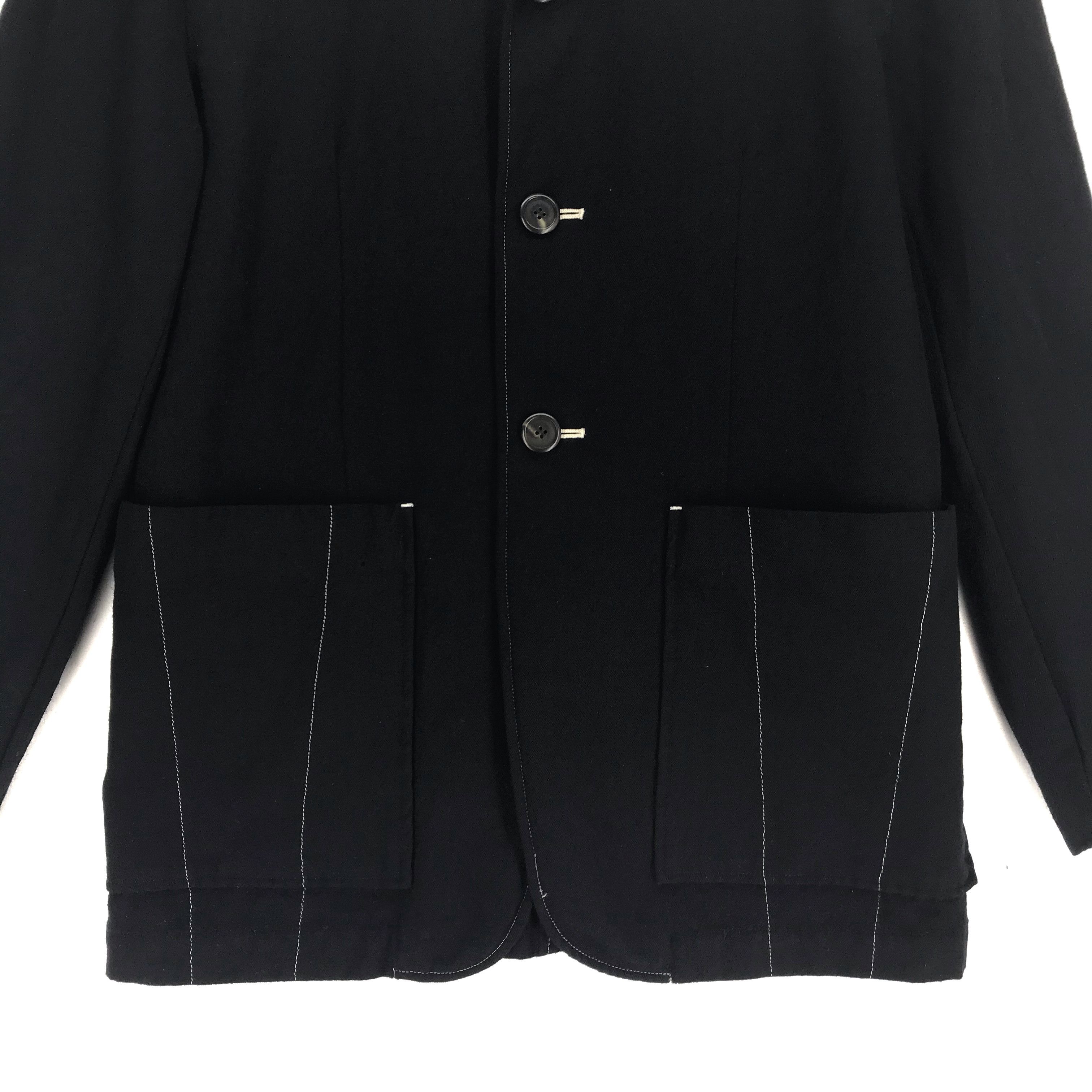 Issey Miyake Rare🔥 80's Issey Miyake Iconic Label Coat Jacket #1946-85 Size US M / EU 48-50 / 2 - 4 Thumbnail