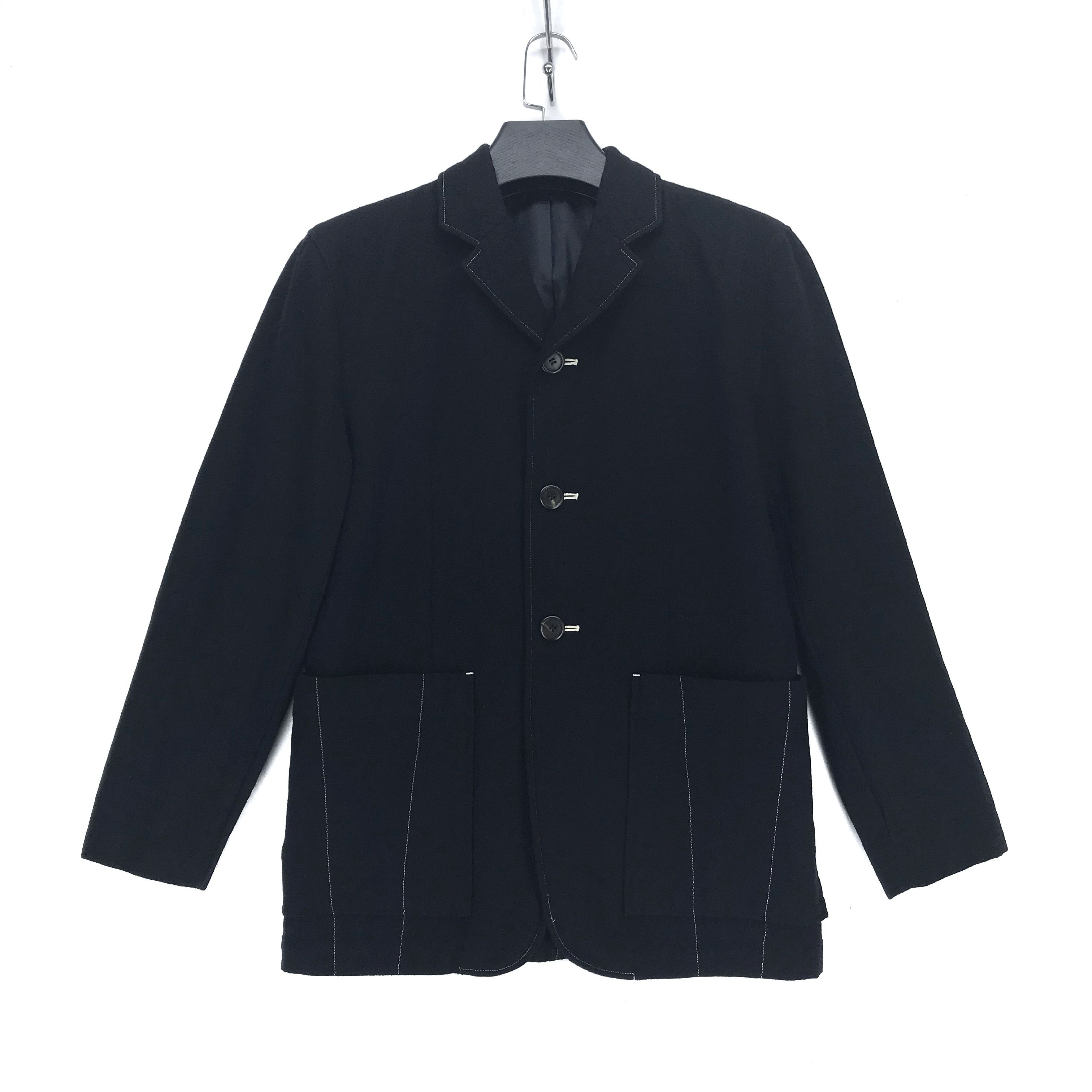 Issey Miyake Rare🔥 80's Issey Miyake Iconic Label Coat Jacket #1946-85 Size US M / EU 48-50 / 2 - 2 Thumbnail
