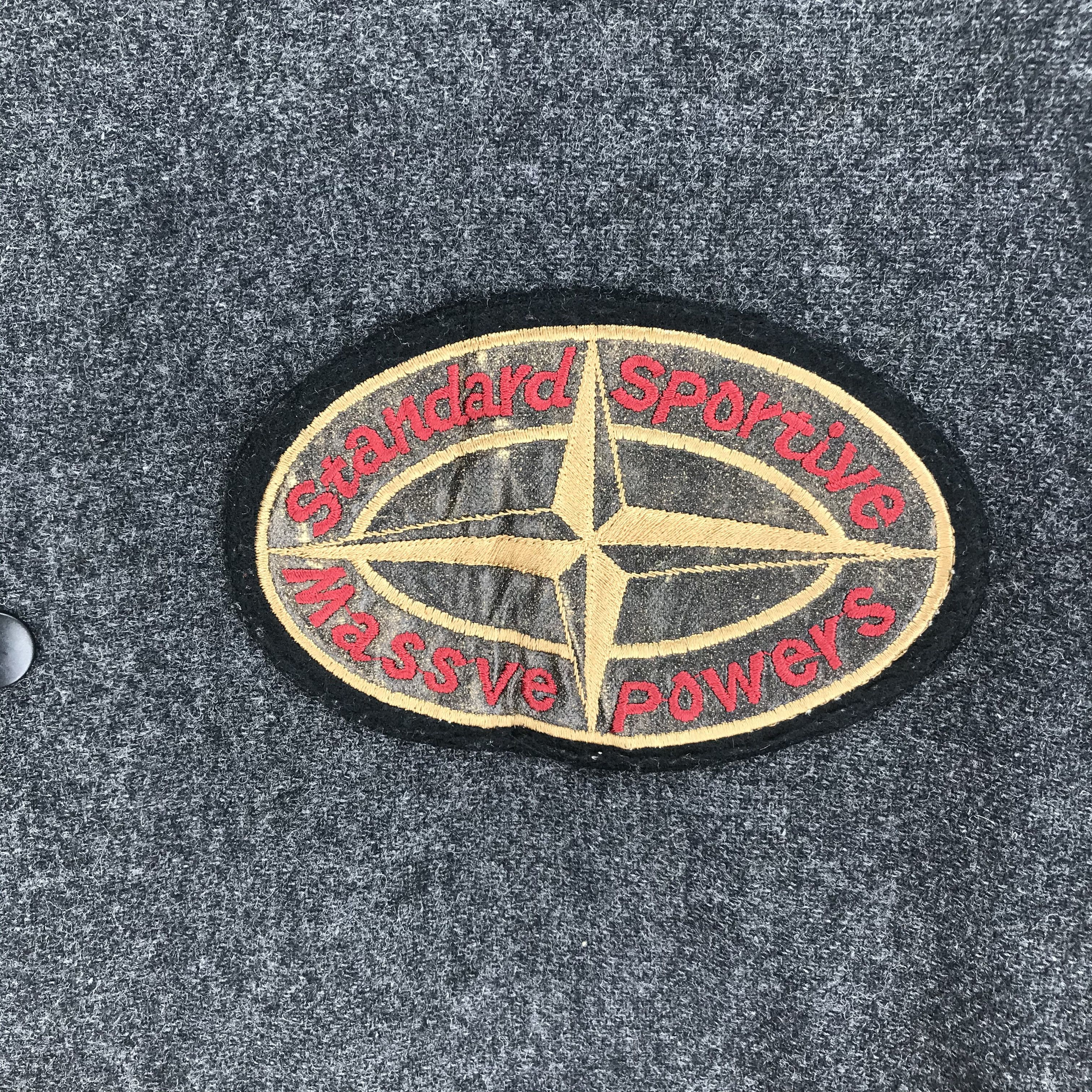 Japanese Brand Standard Sportive Massive Powers Wool Varsity #2204-86 Size US M / EU 48-50 / 2 - 3 Thumbnail