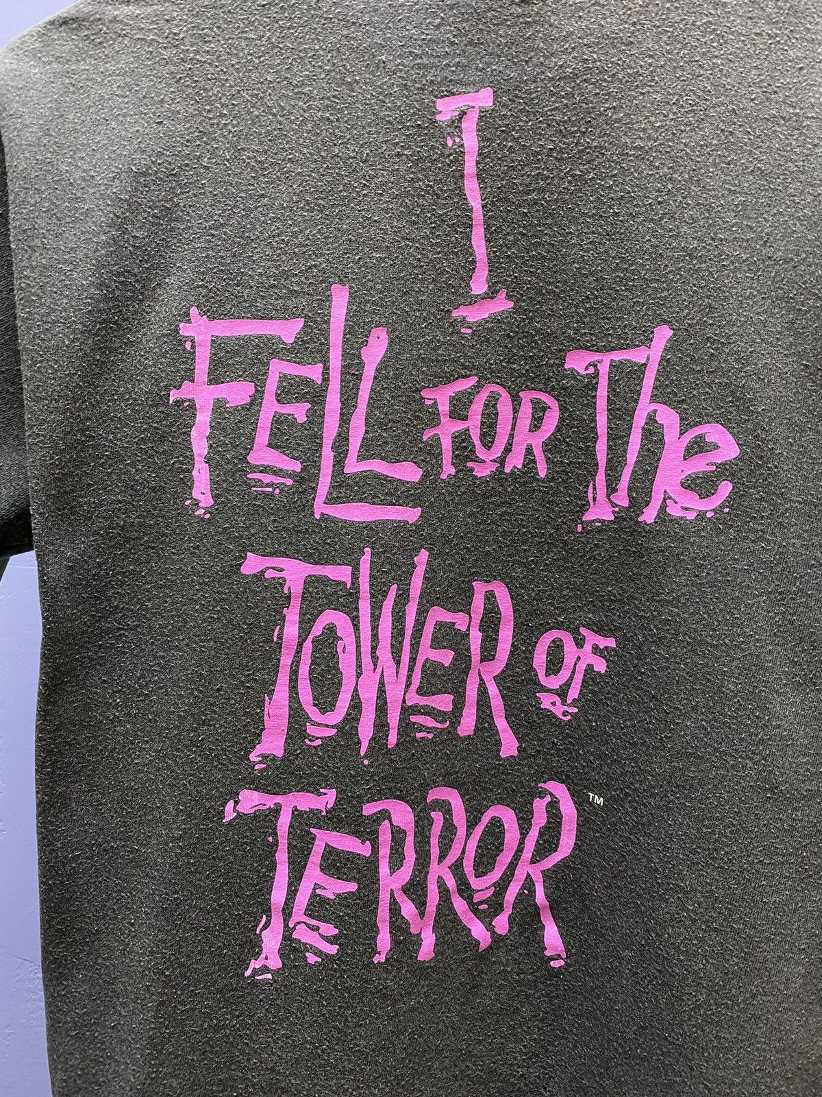Cartoon Network × Disney × Vintage Vintage 90s Disney The Twilight Zone Tower Of Terror T Shirt Size US M / EU 48-50 / 2 - 22 Thumbnail