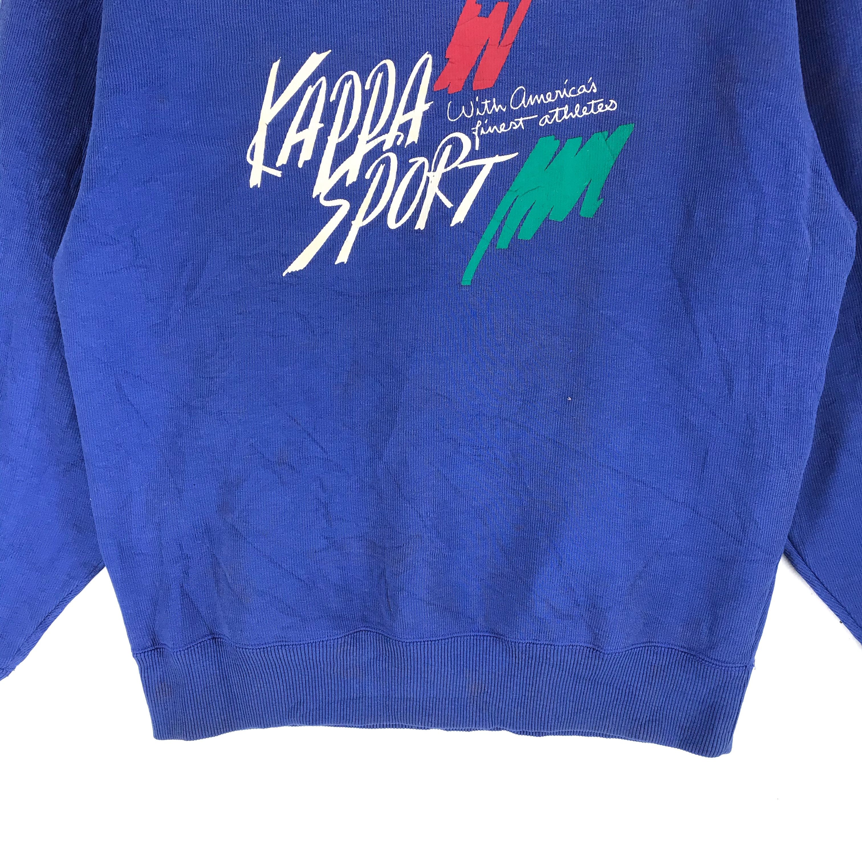 Kappa Vintage Kappa Sport USA Big Logo Sweatshirt #2123-83 Size US M / EU 48-50 / 2 - 4 Thumbnail