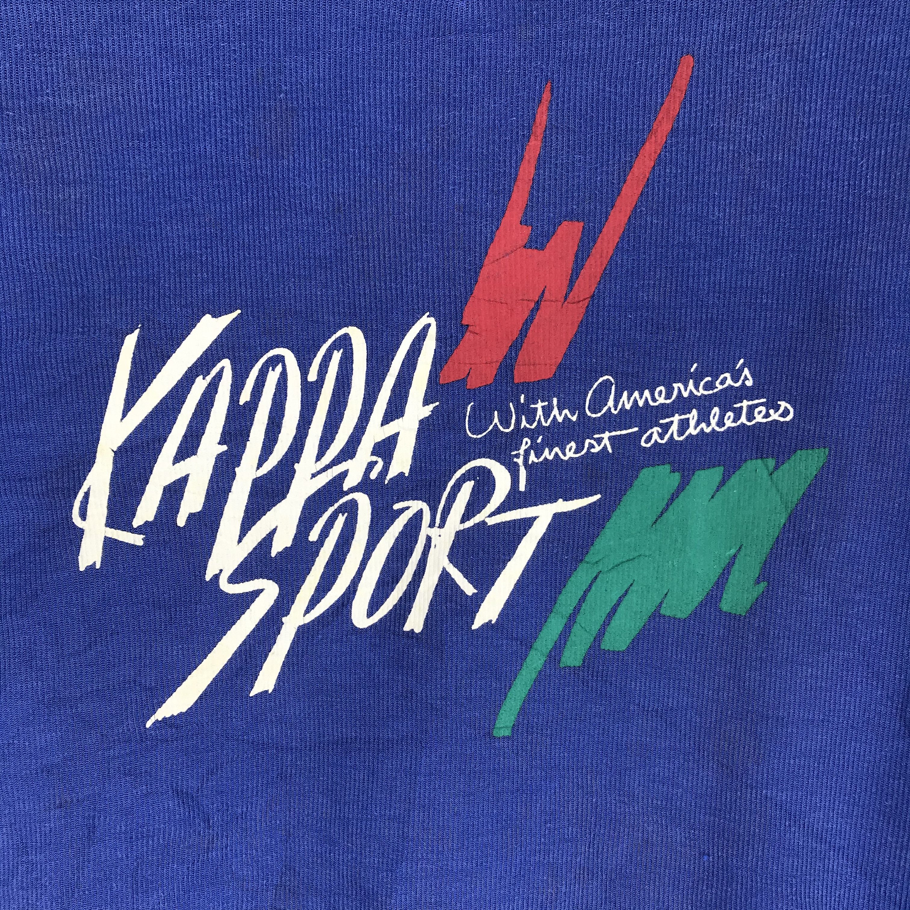 Kappa Vintage Kappa Sport USA Big Logo Sweatshirt #2123-83 Size US M / EU 48-50 / 2 - 3 Thumbnail