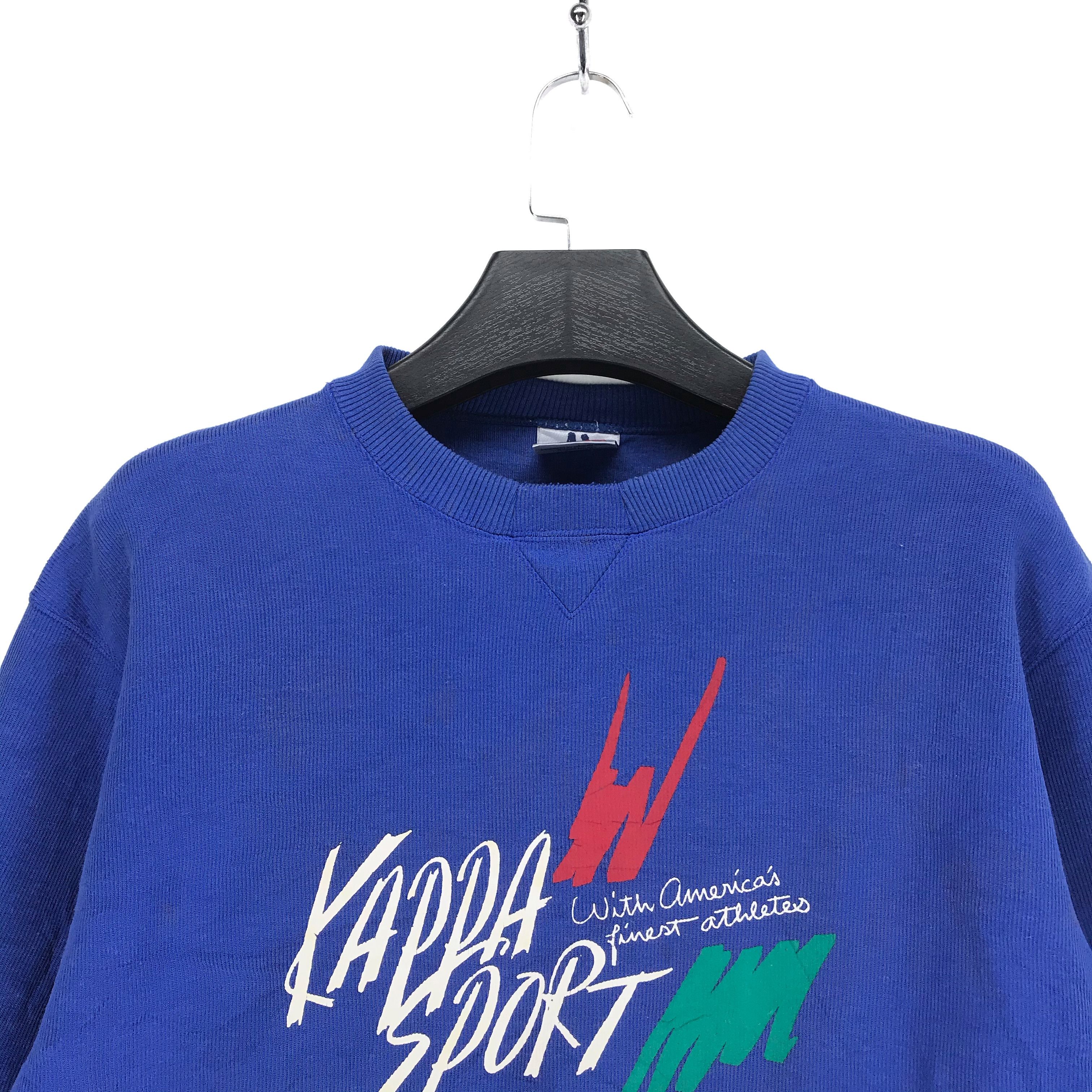Kappa Vintage Kappa Sport USA Big Logo Sweatshirt #2123-83 Size US M / EU 48-50 / 2 - 2 Thumbnail