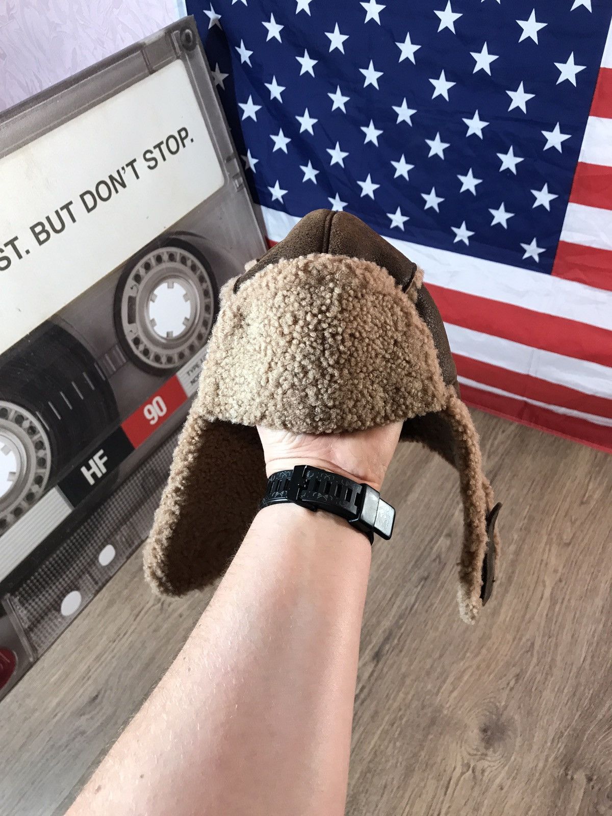 Stetson × Vintage Stetson Ushanka pilot Winter hat Size ONE SIZE - 2 Thumbnail