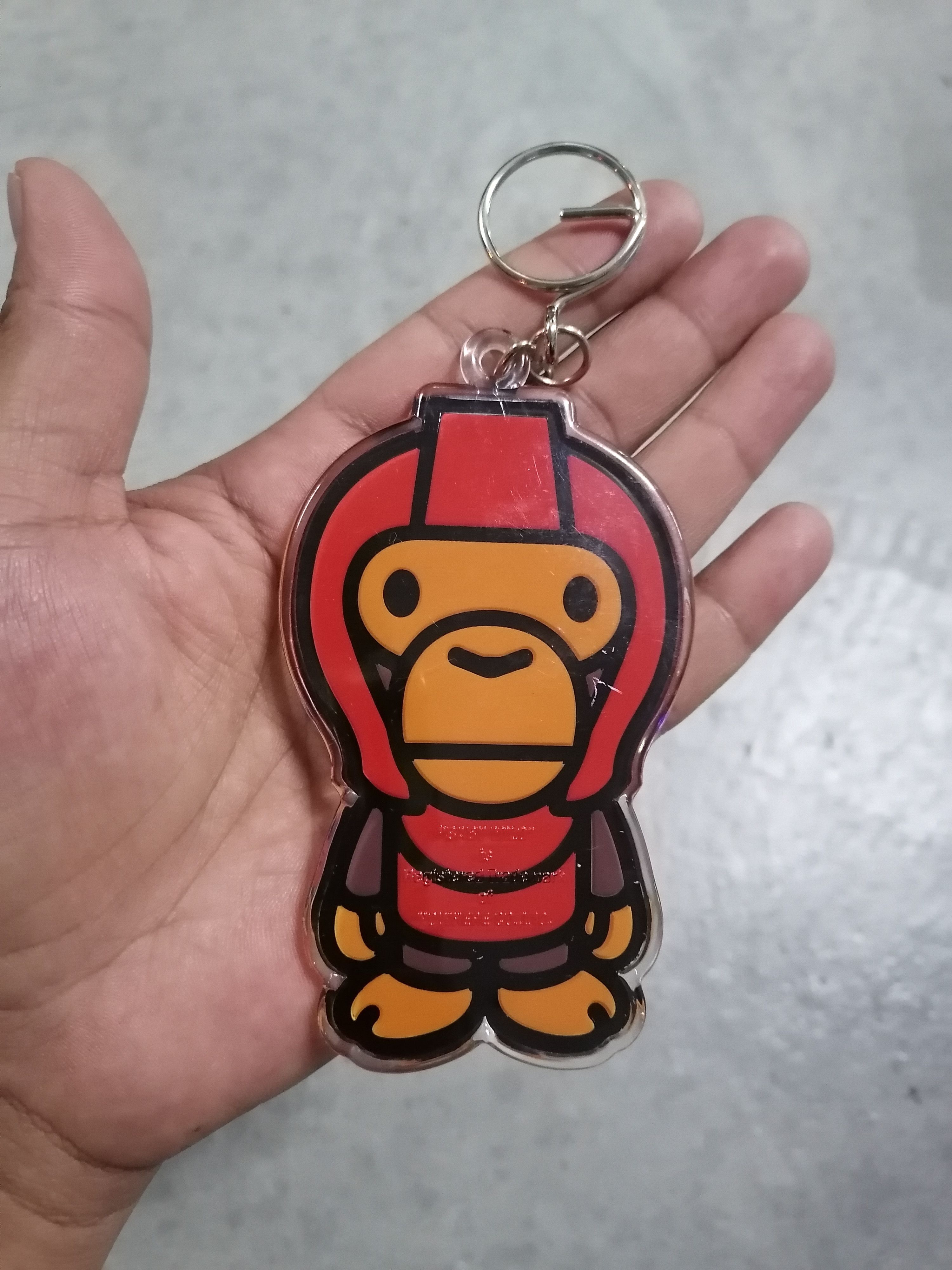 Bape Baby Milo "Nowhere Co. Ltd." General Key Chain Size ONE SIZE - 2 Thumbnail