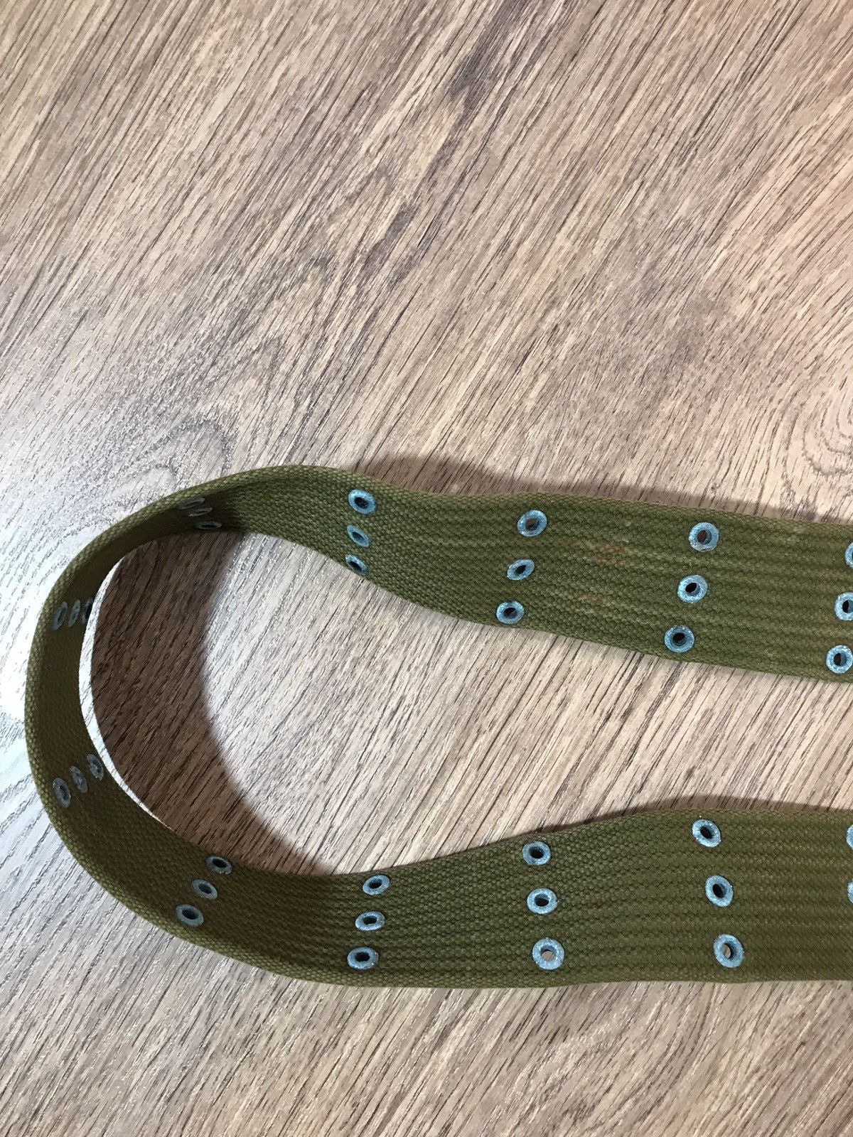 Vintage Vintage Distressed cotton Belt military Size ONE SIZE - 4 Thumbnail