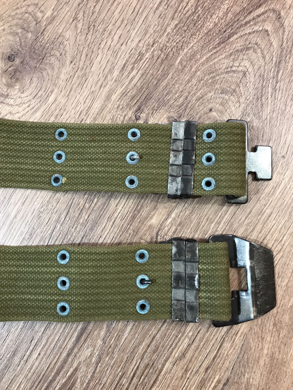 Vintage Vintage Distressed cotton Belt military Size ONE SIZE - 2 Thumbnail