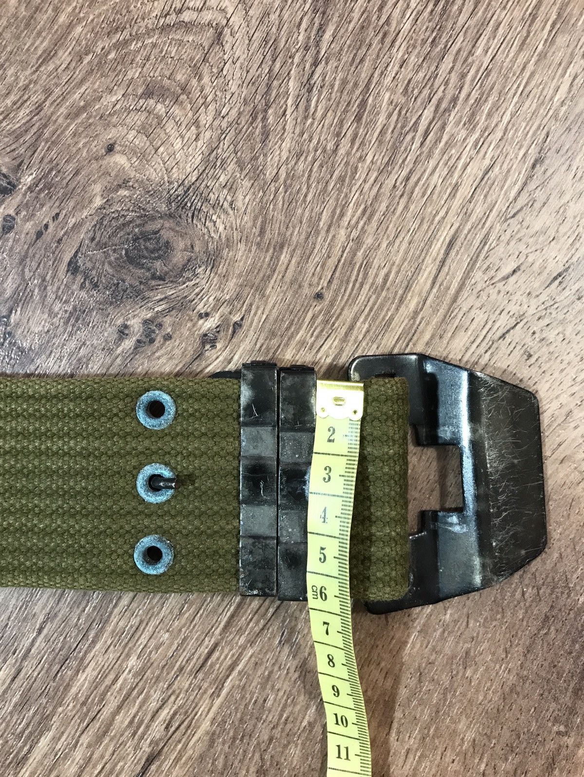 Vintage Vintage Distressed cotton Belt military Size ONE SIZE - 9 Thumbnail