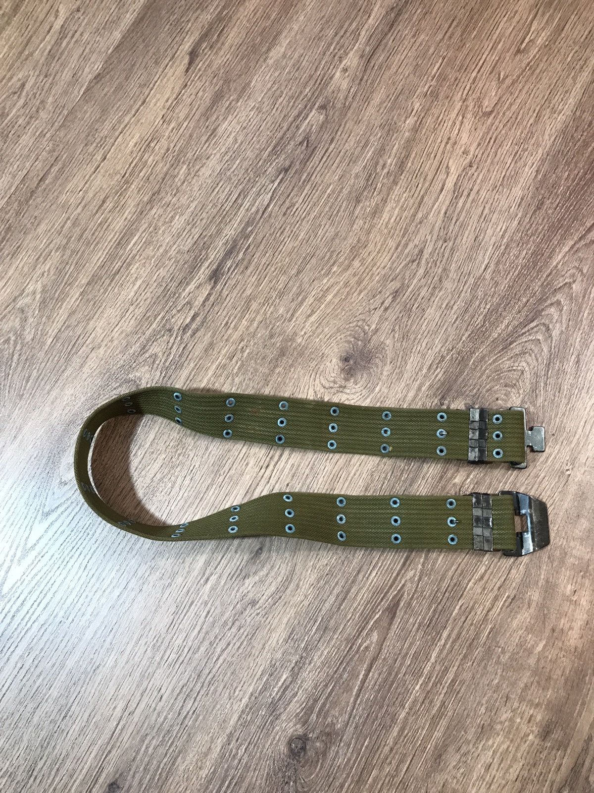 Vintage Vintage Distressed cotton Belt military Size ONE SIZE - 3 Thumbnail