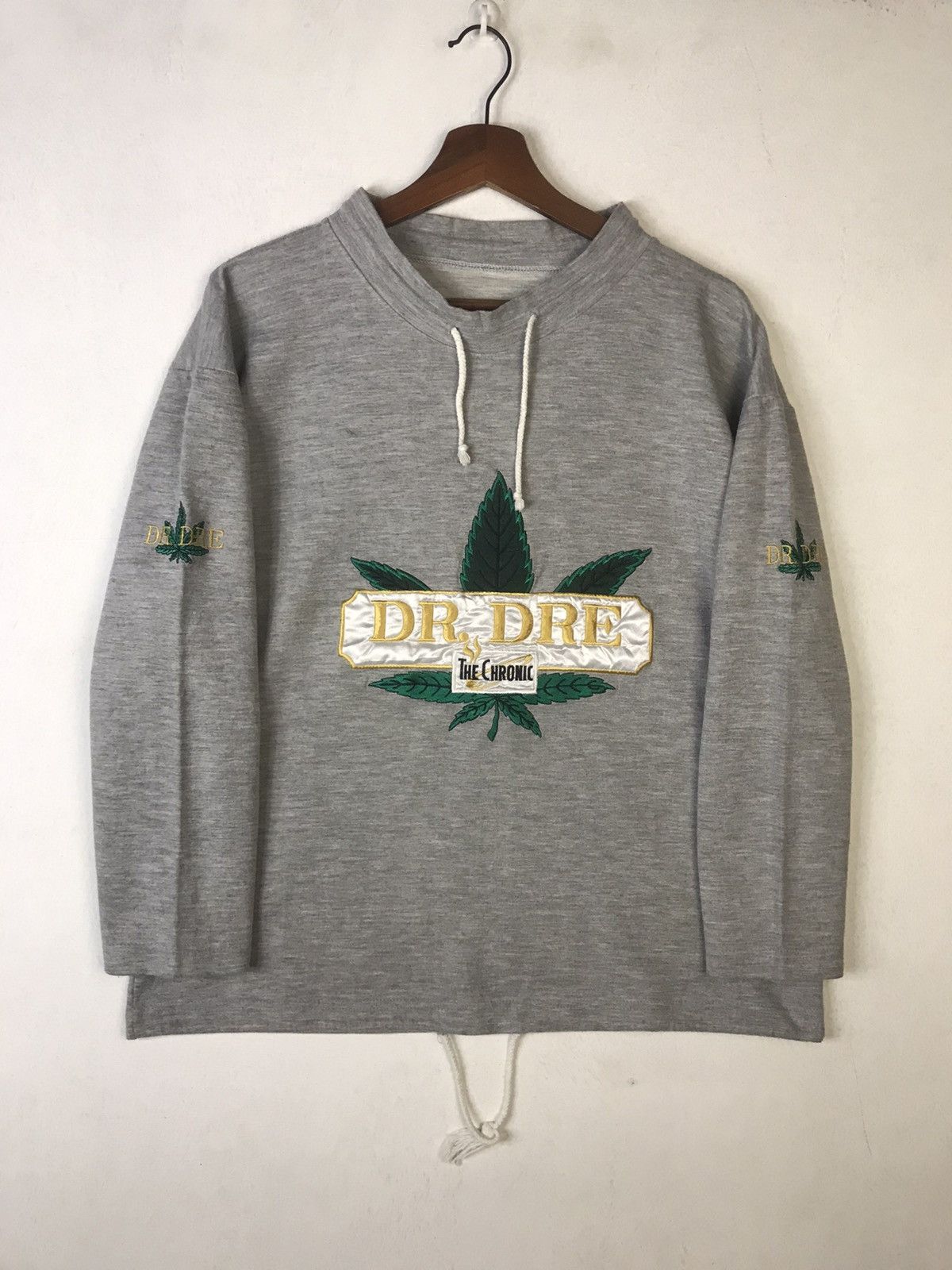 Dr. Dre × Rap Tees × Vintage RARE❗️Vintage 80s Dr Dre “The Chronic” Embroidery Sweatshirt Size US M / EU 48-50 / 2 - 2 Thumbnail