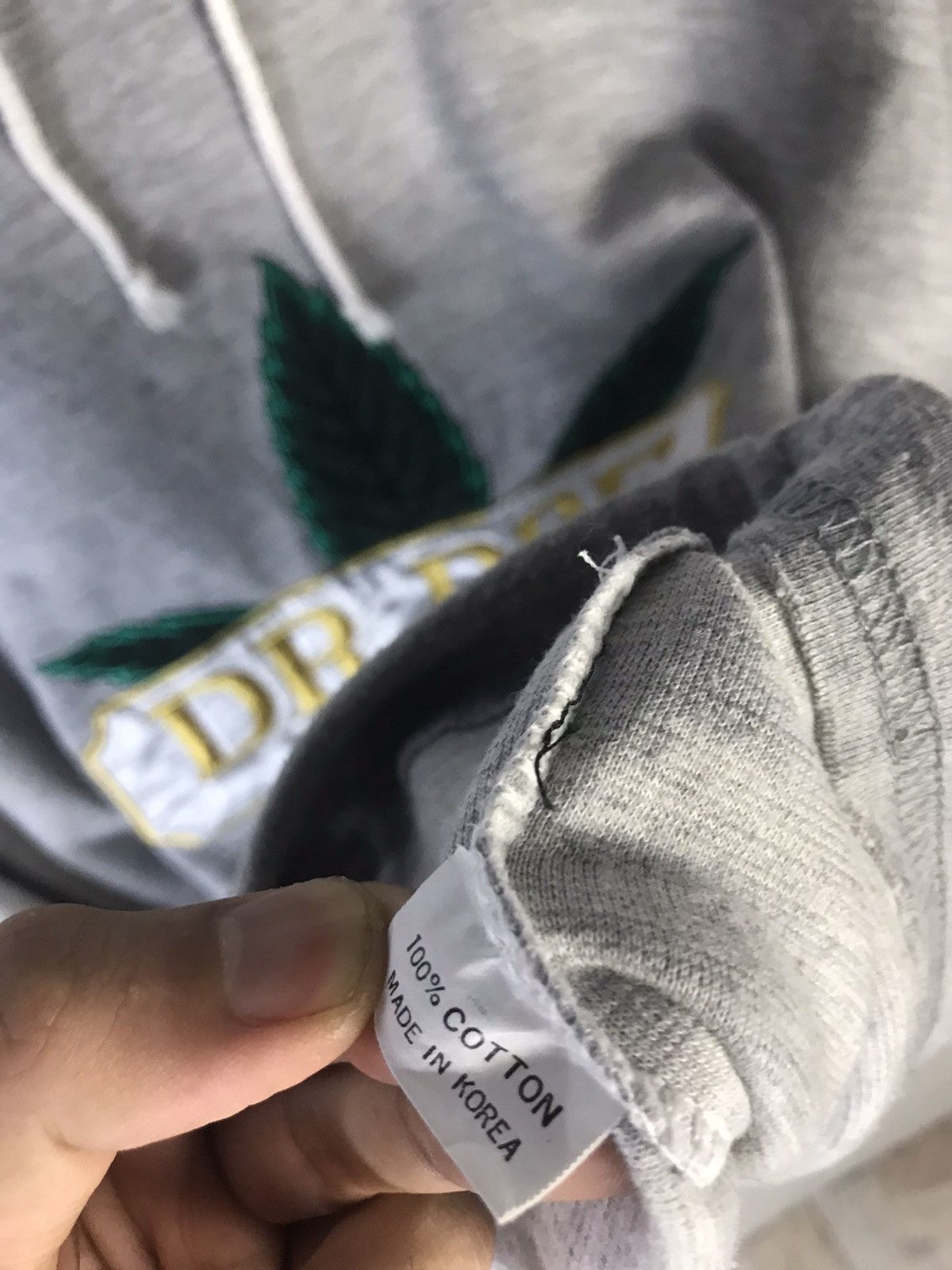 Dr. Dre × Rap Tees × Vintage RARE❗️Vintage 80s Dr Dre “The Chronic” Embroidery Sweatshirt Size US M / EU 48-50 / 2 - 8 Thumbnail