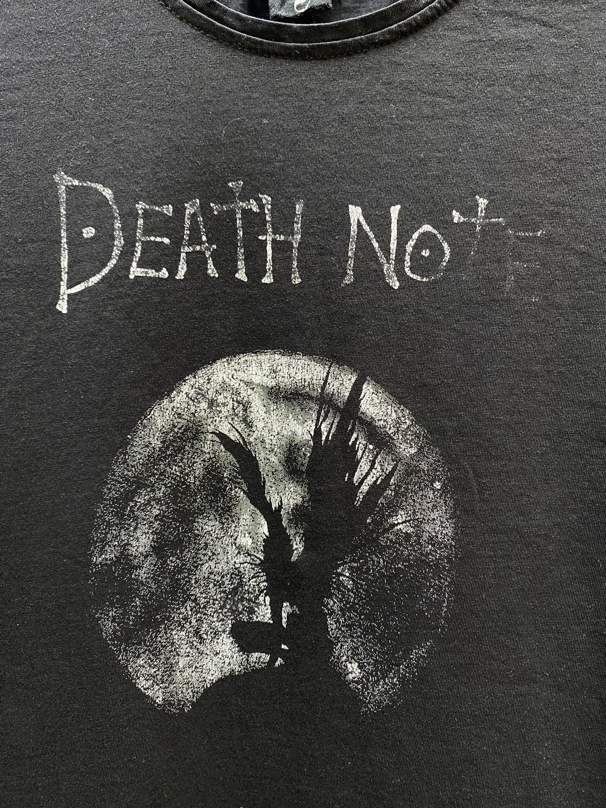 Anime Death Note Japanese Anime T Shirt Men’s L Black Unisex Logo Size US L / EU 52-54 / 3 - 6 Thumbnail