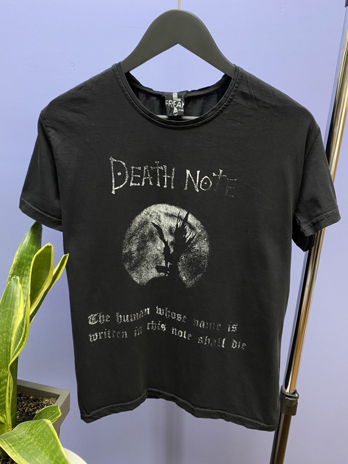 Anime Death Note Japanese Anime T Shirt Men’s L Black Unisex Logo Size US L / EU 52-54 / 3 - 4 Thumbnail