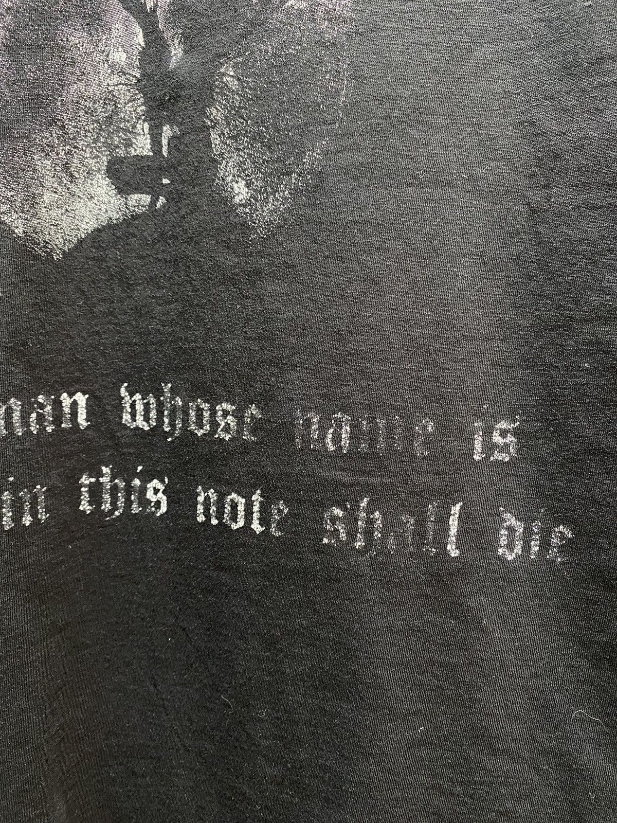 Anime Death Note Japanese Anime T Shirt Men’s L Black Unisex Logo Size US L / EU 52-54 / 3 - 8 Thumbnail