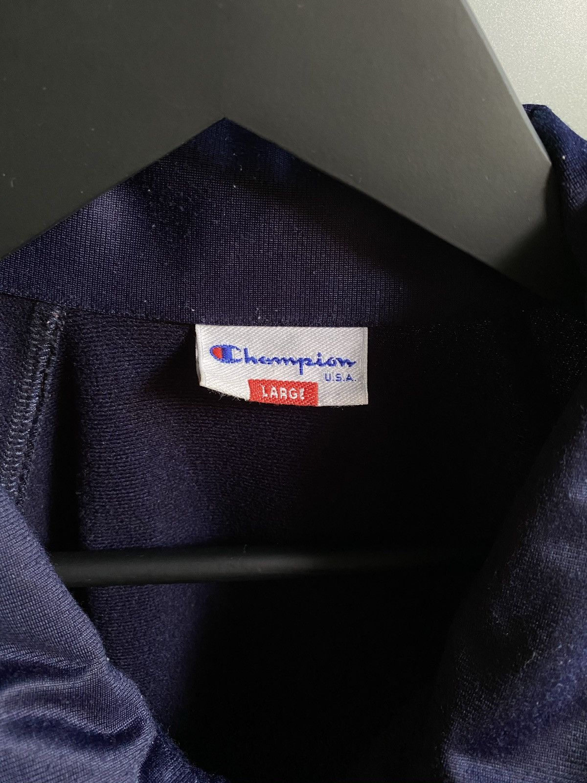 Champion × Vintage Vintage Champion Track Jacket Lampas Zip Hoodie Size US L / EU 52-54 / 3 - 11 Thumbnail