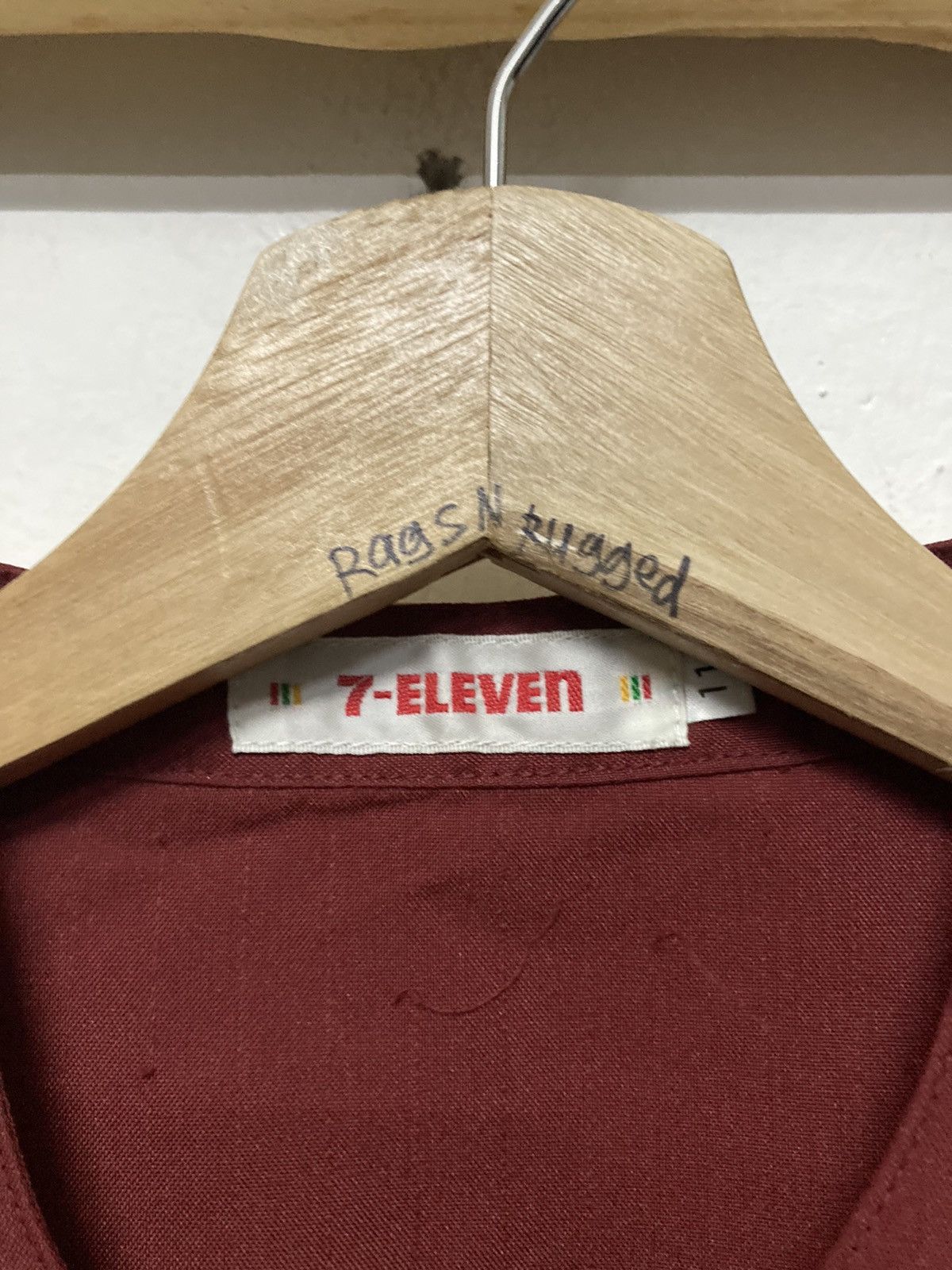 Japanese Brand × Vintage Vintage 7 Eleven Zipper Workwear Shirts Size US M / EU 48-50 / 2 - 9 Thumbnail