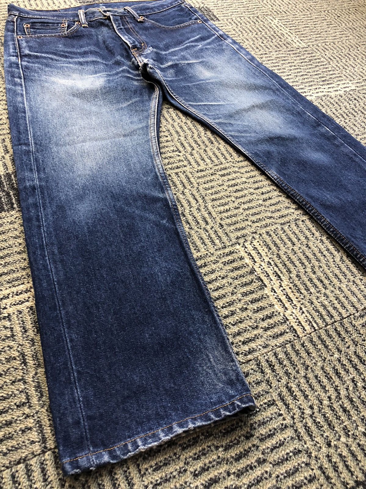 Levi's Vintage Levis 505 Faded Blue Jeans Size US 30 / EU 46 - 5 Thumbnail