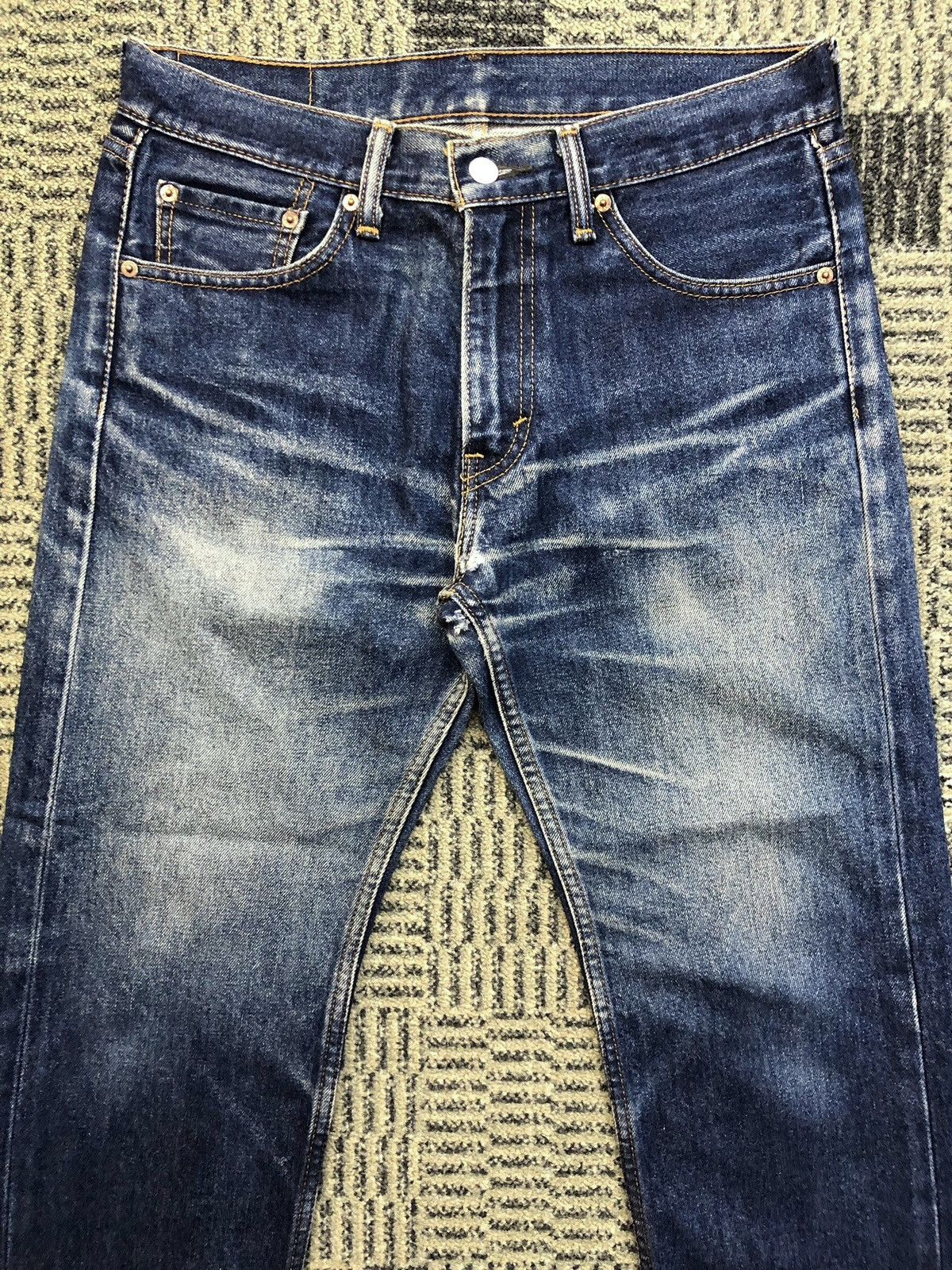 Levi's Vintage Levis 505 Faded Blue Jeans Size US 30 / EU 46 - 3 Thumbnail