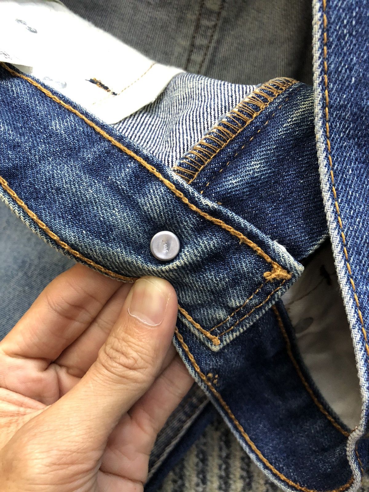 Levi's Vintage Levis 505 Faded Blue Jeans Size US 30 / EU 46 - 12 Thumbnail
