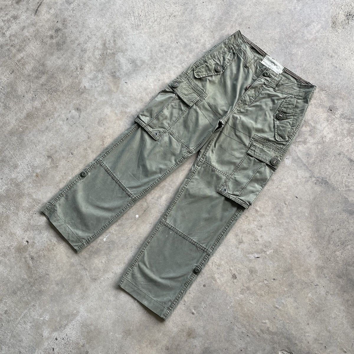 Ralph Lauren W28💥 Vintage Ralph Lauren Rugby Faded Cargo Pants Tactical Size US 28 / EU 44 - 2 Thumbnail