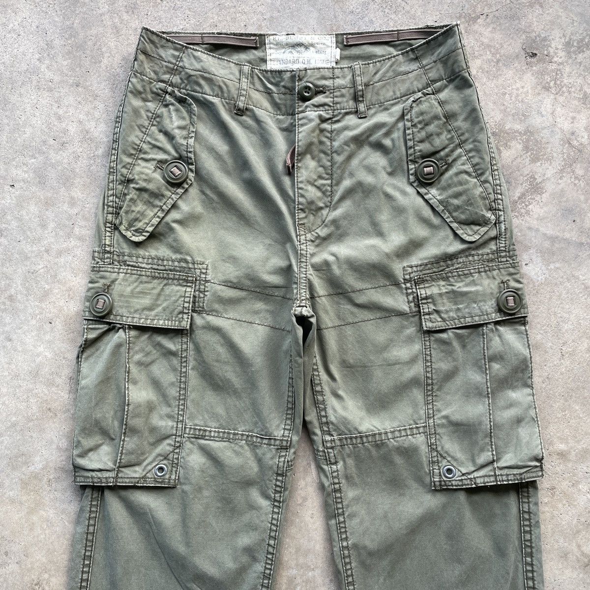 Ralph Lauren W28💥 Vintage Ralph Lauren Rugby Faded Cargo Pants Tactical Size US 28 / EU 44 - 3 Thumbnail
