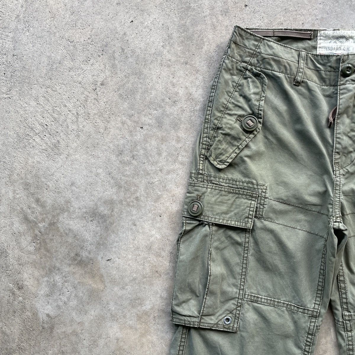 Ralph Lauren W28💥 Vintage Ralph Lauren Rugby Faded Cargo Pants Tactical Size US 28 / EU 44 - 5 Thumbnail