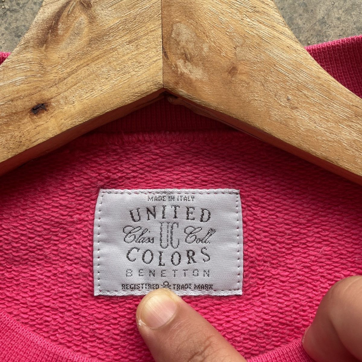 United Colors Of Benetton RARE💥 United Colors Benetton 5 Nation Flag Sweatshirt Jumper Size US L / EU 52-54 / 3 - 7 Thumbnail