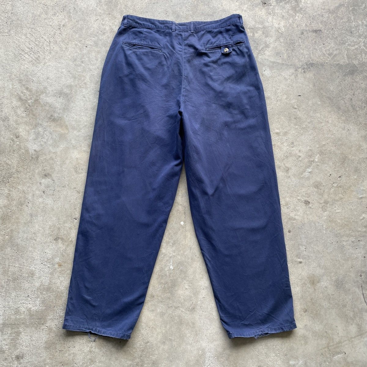 Tommy Hilfiger W32💥 Vintage Tommy Hilfiger Faded Trousers Blue Casual Pants Size US 32 / EU 48 - 10 Thumbnail