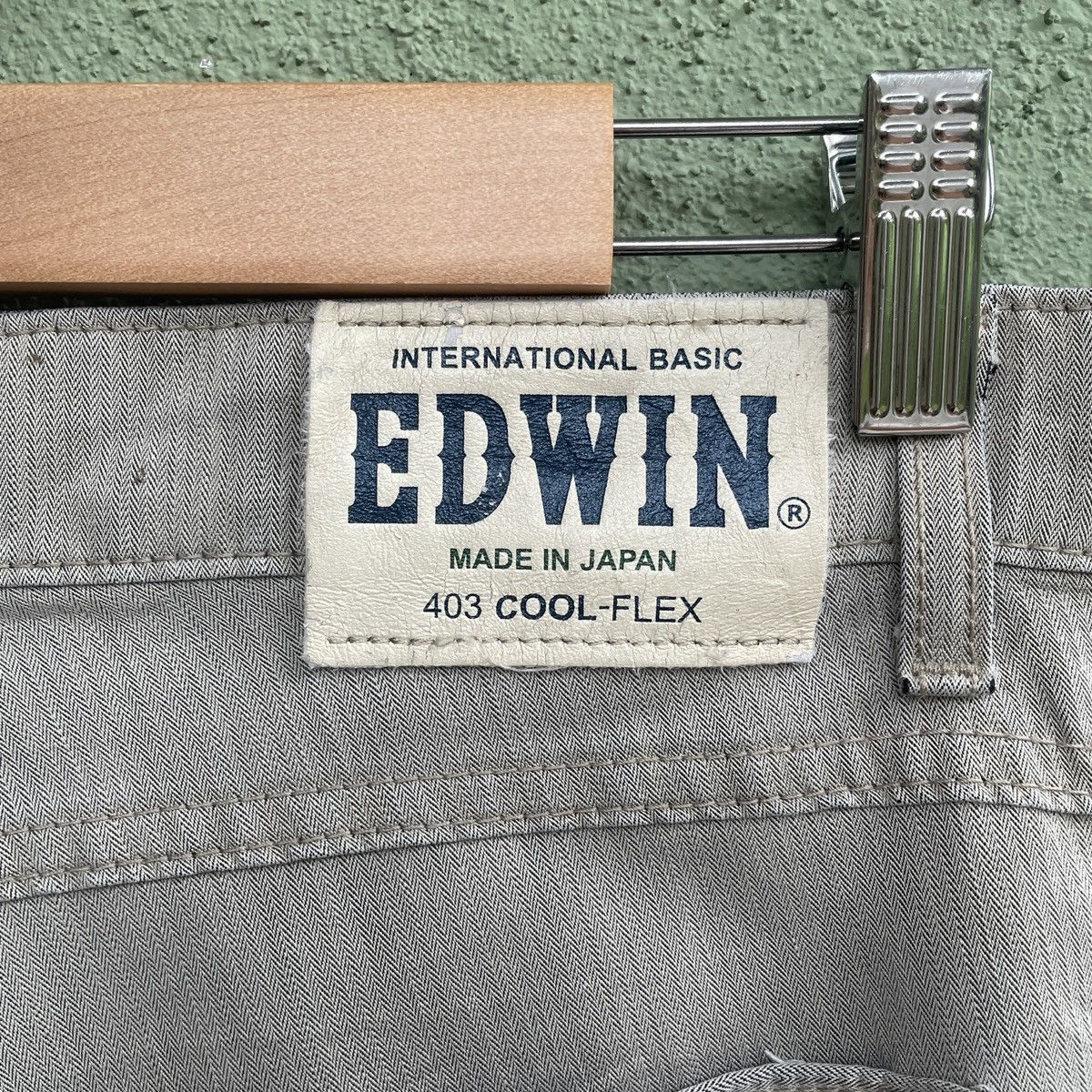 Japanese Brand Vintage EDWIN Made In Japan Faded Casual Pants Size US 30 / EU 46 - 11 Thumbnail
