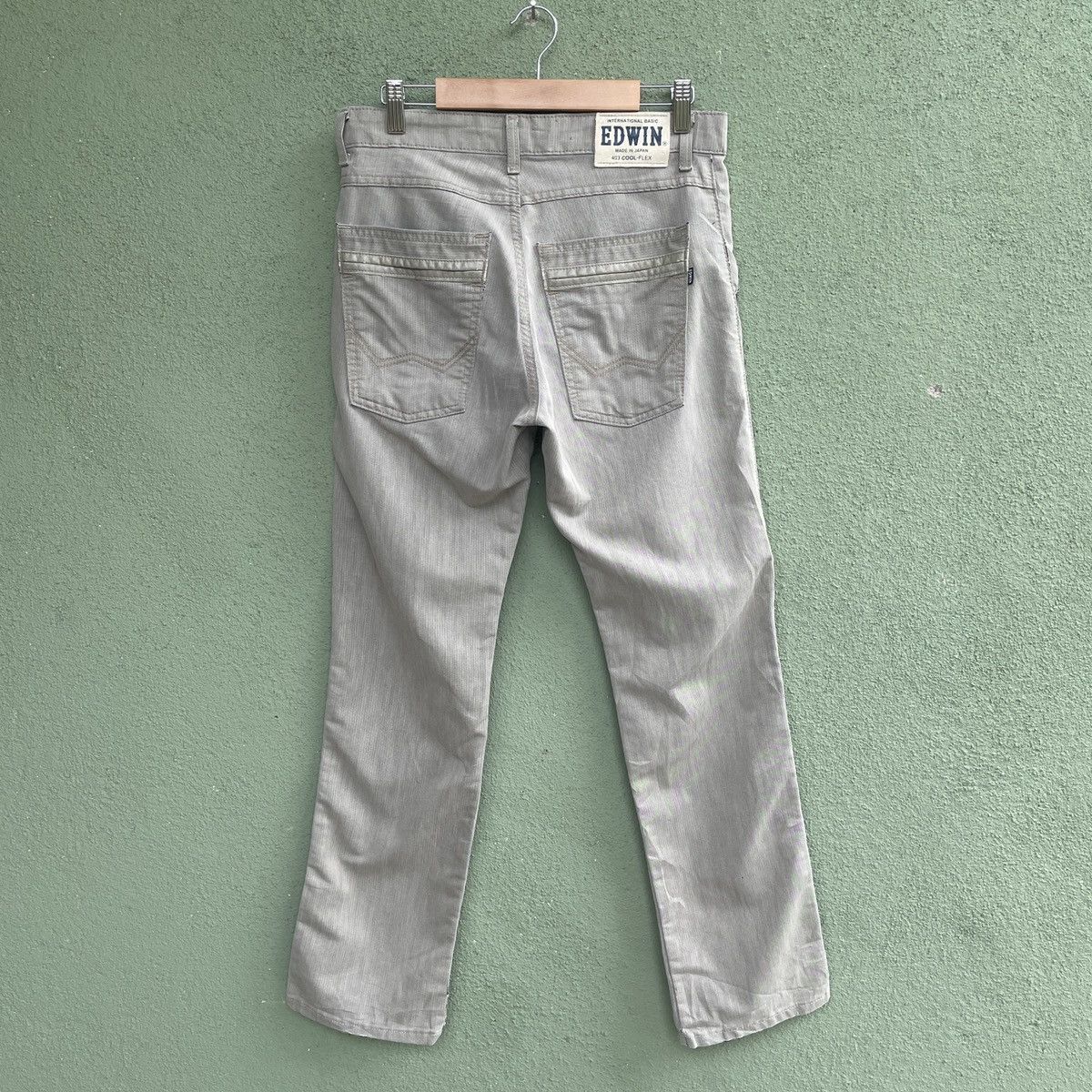 Japanese Brand Vintage EDWIN Made In Japan Faded Casual Pants Size US 30 / EU 46 - 17 Thumbnail