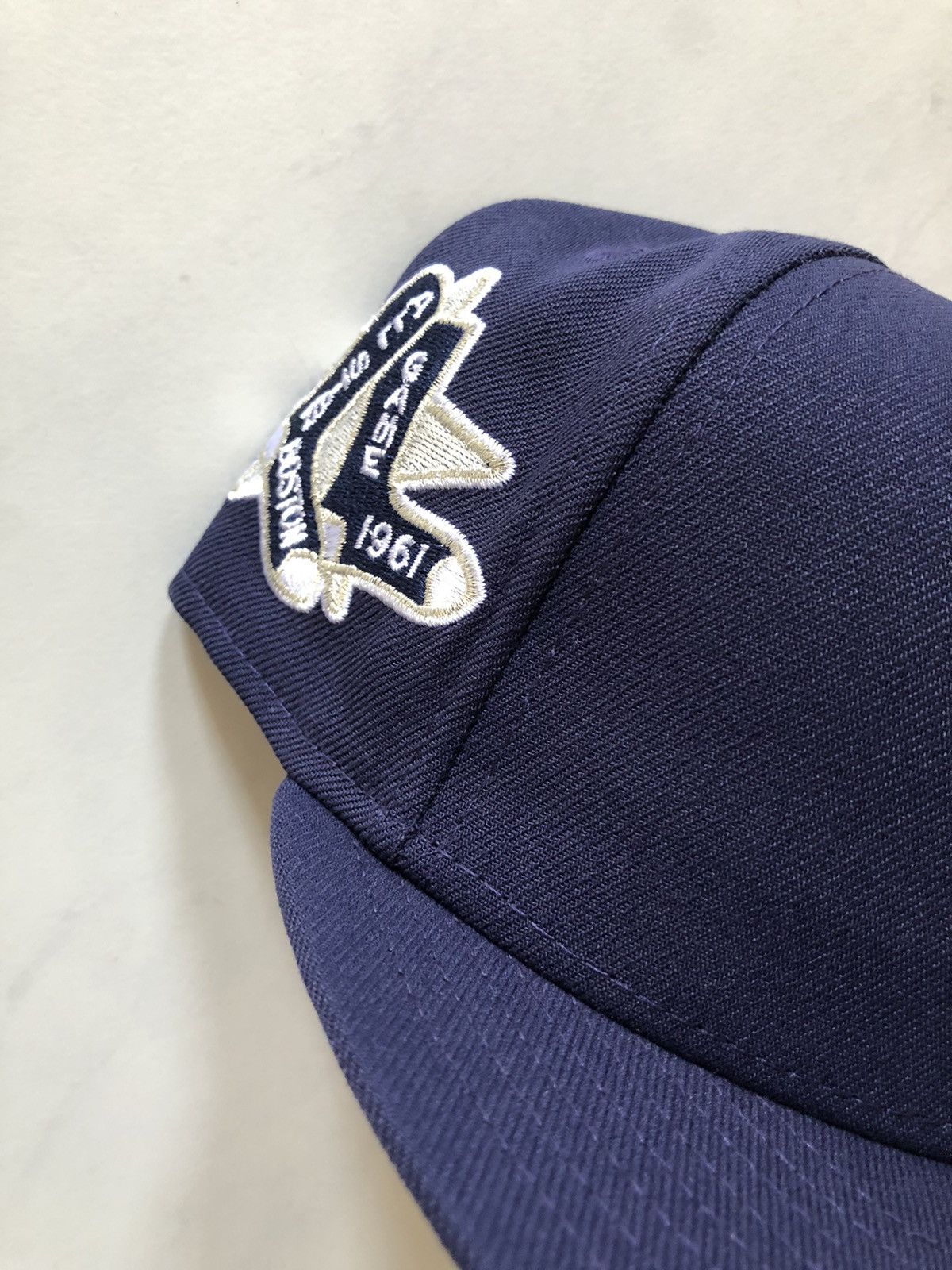 New Era 7 1/4 Hat club Boston Red Sox 1961 all star fitted hat cap Size ONE SIZE - 3 Thumbnail