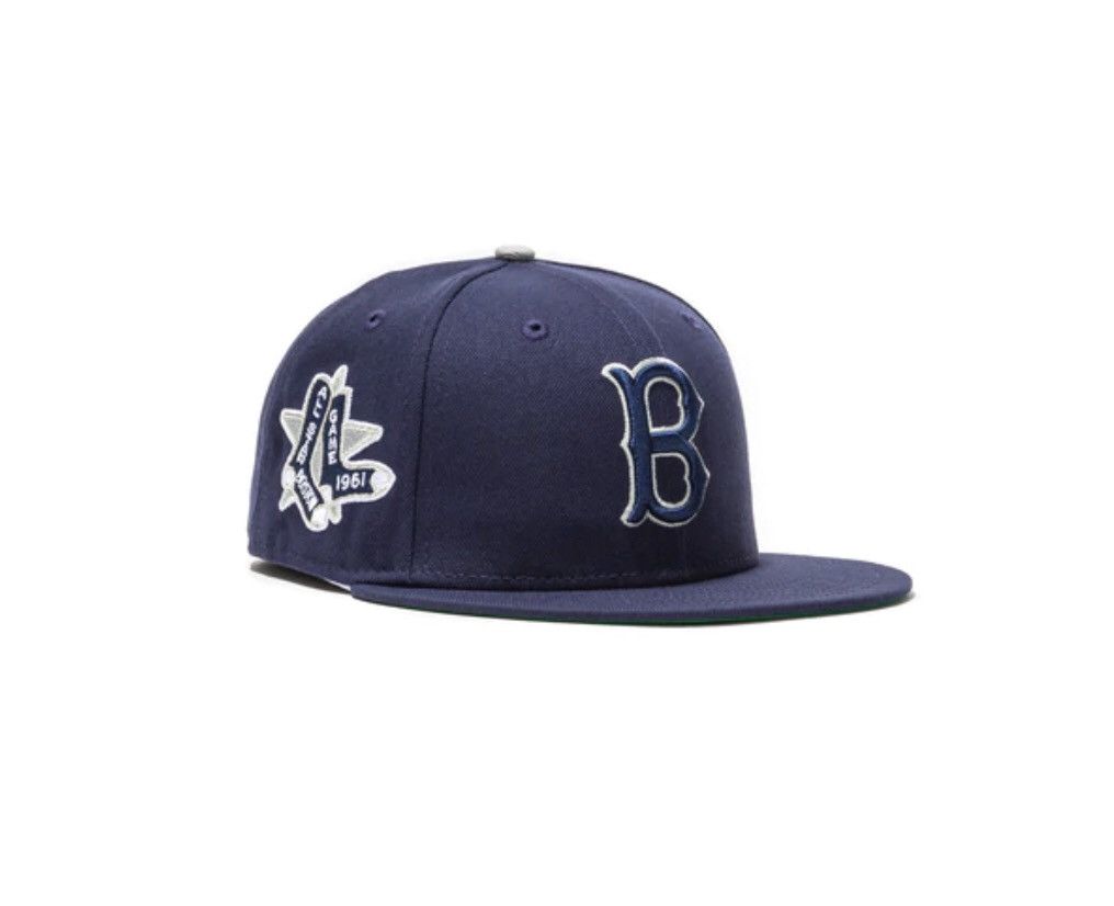 New Era 7 1/4 Hat club Boston Red Sox 1961 all star fitted hat cap Size ONE SIZE - 7 Thumbnail