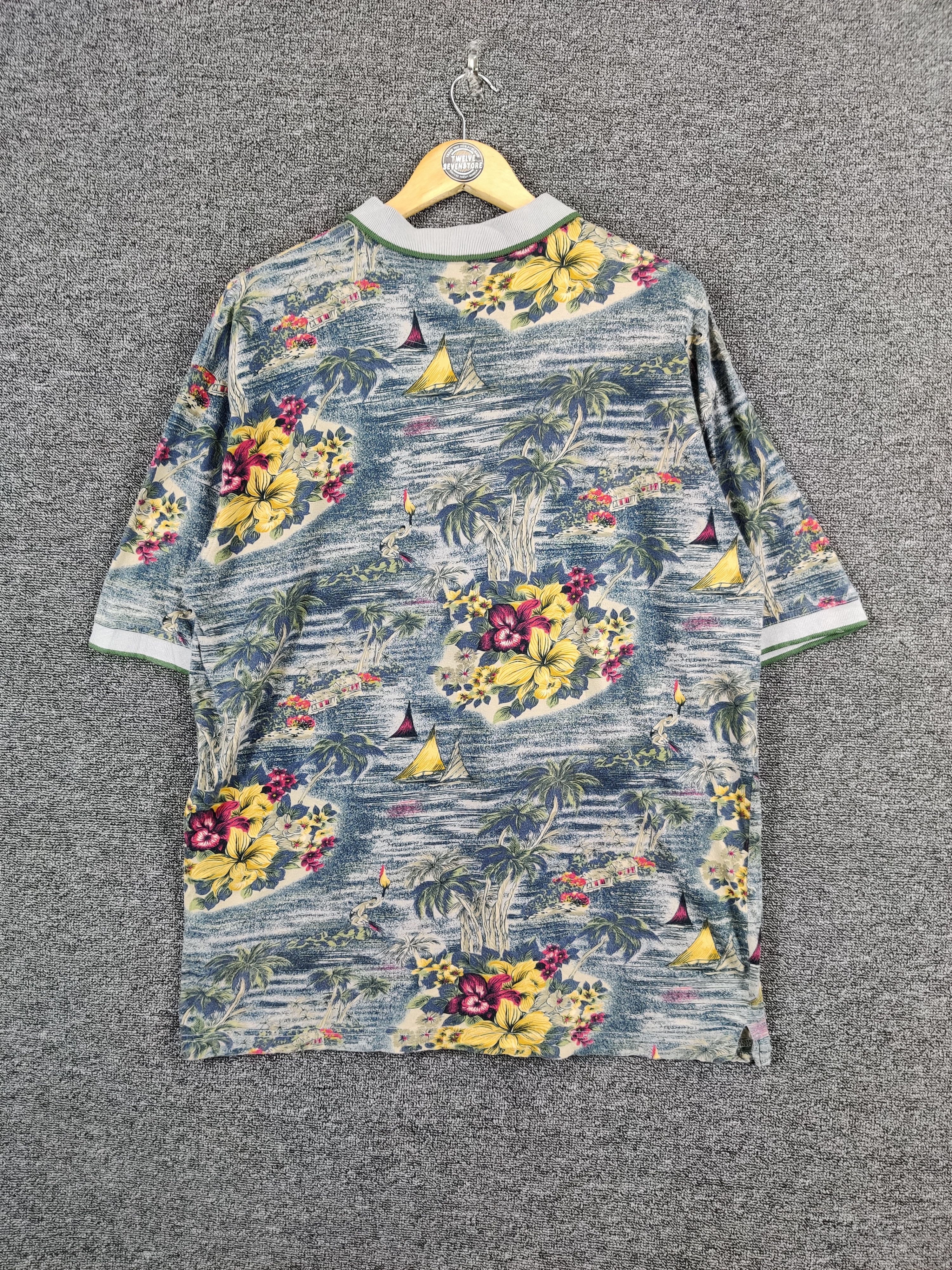 Vintage Vintage Hawaiian Art Polos Shirt Button Up Size US XL / EU 56 / 4 - 6 Thumbnail