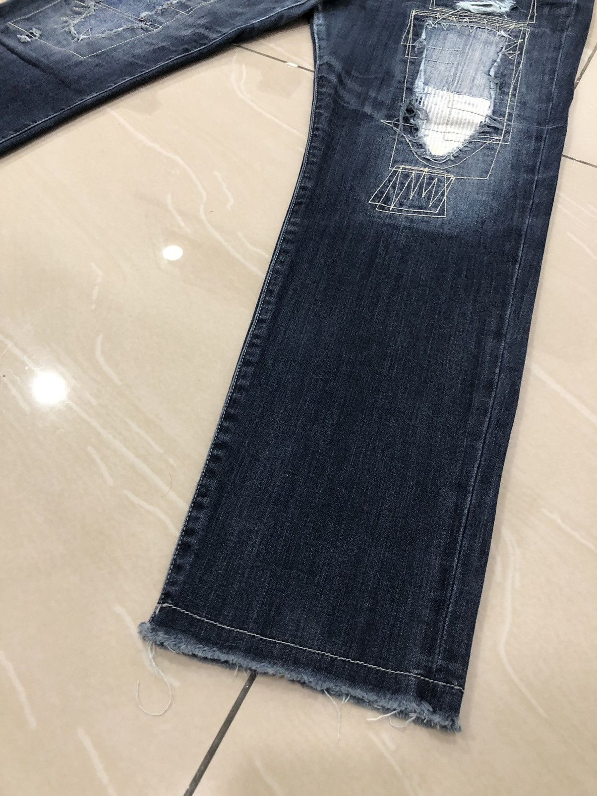Japanese Brand Japanese Brand As Know As Patchwork Jeans Size US 30 / EU 46 - 5 Thumbnail