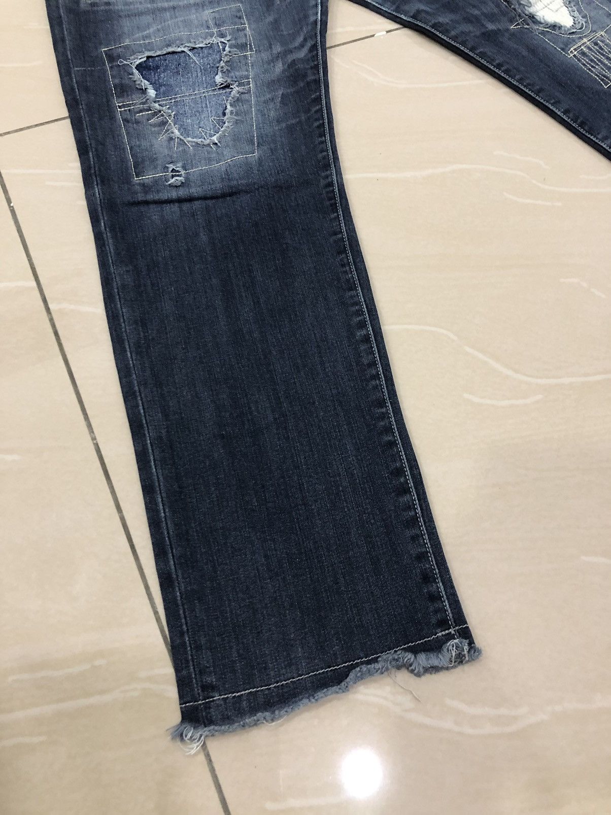 Japanese Brand Japanese Brand As Know As Patchwork Jeans Size US 30 / EU 46 - 4 Thumbnail