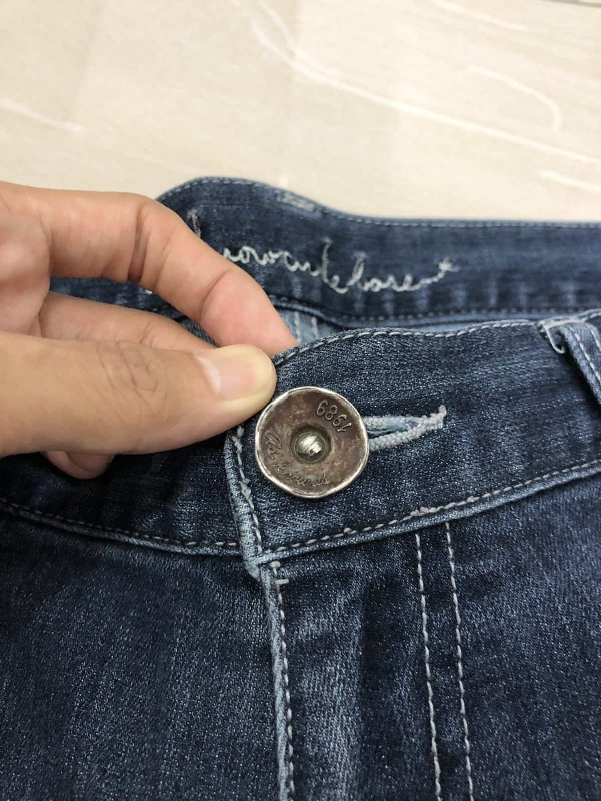 Japanese Brand Japanese Brand As Know As Patchwork Jeans Size US 30 / EU 46 - 6 Thumbnail