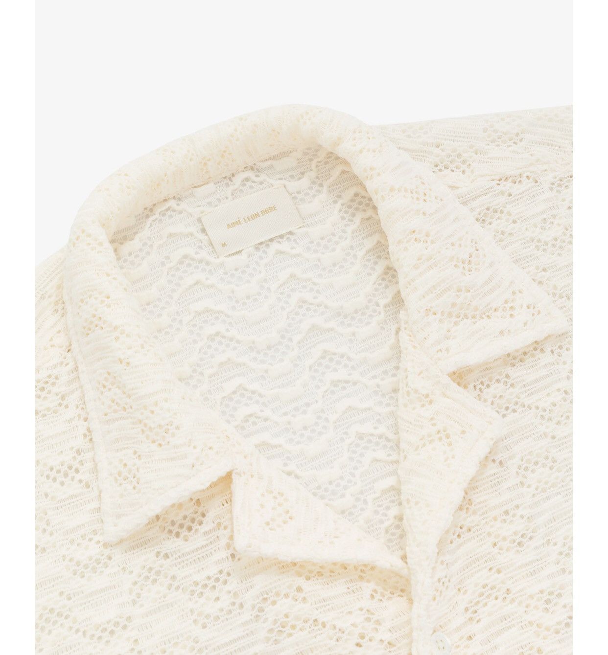 Aime Leon Dore ALD Long-Sleeve Rico Shirt size small pristine cream Size US S / EU 44-46 / 1 - 2 Thumbnail