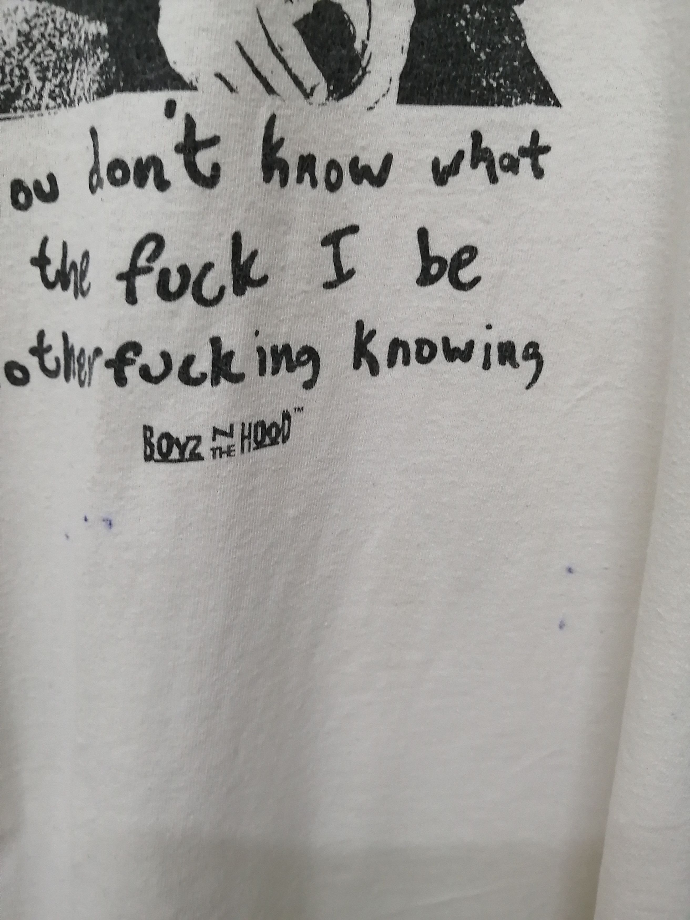 Rap Tees BOYS N THE HOOD Tshirt - Size Xl Size US XL / EU 56 / 4 - 3 Thumbnail