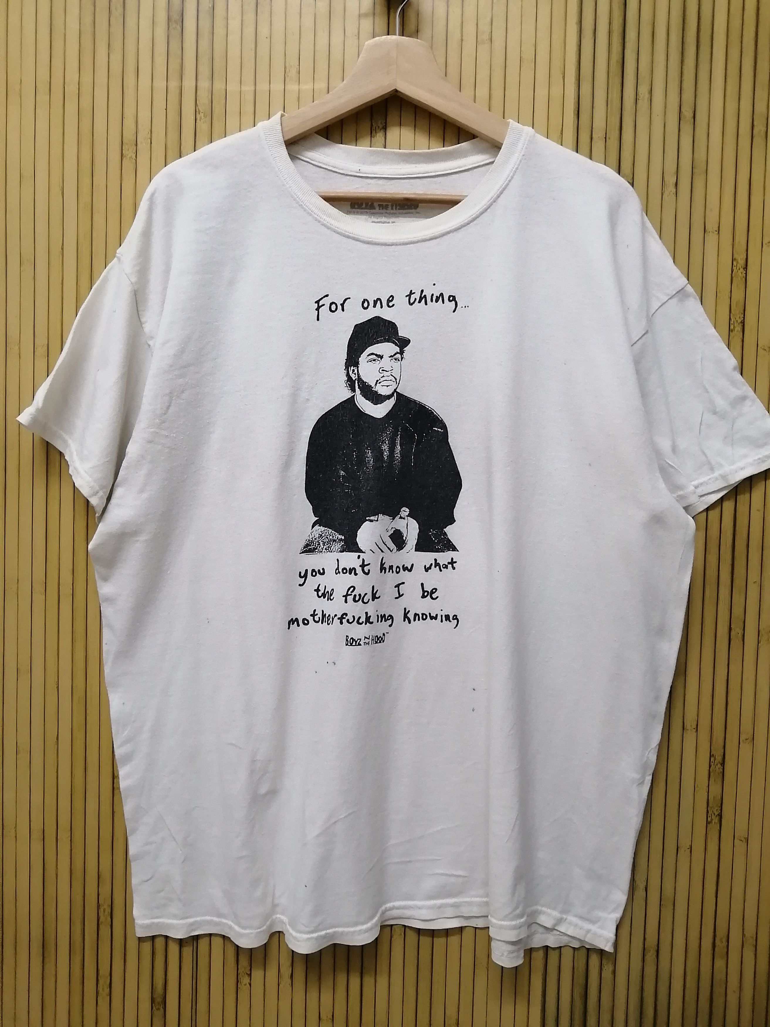 Rap Tees BOYS N THE HOOD Tshirt - Size Xl Size US XL / EU 56 / 4 - 5 Thumbnail